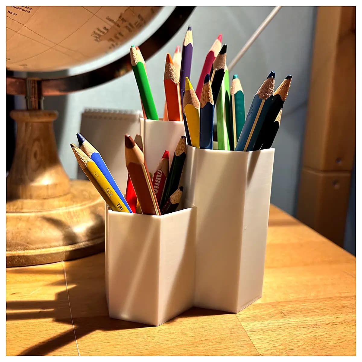 Desktop Organizer Pen Holder Multi Function Storage Rack Desk Organizer Office Supplies Pen Case Desktop Storage Computer Desk Organizer