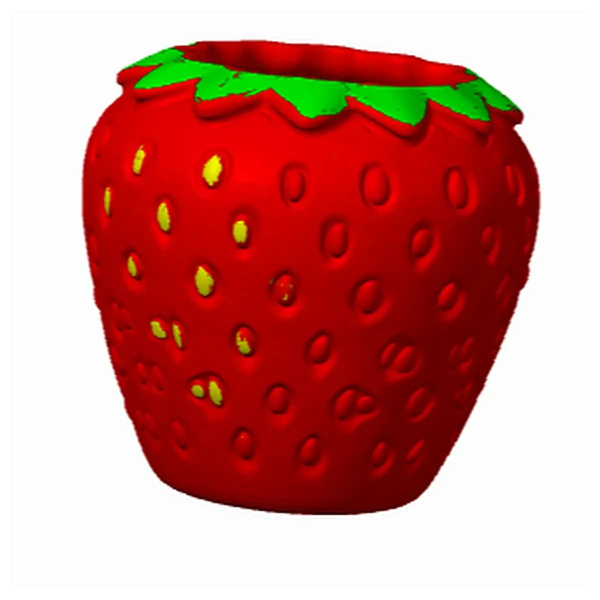 Strawberry Pencil Case Student Stationery Fruit Pen Holder Cute Girls Learning Accessories Desk Decoration Gift