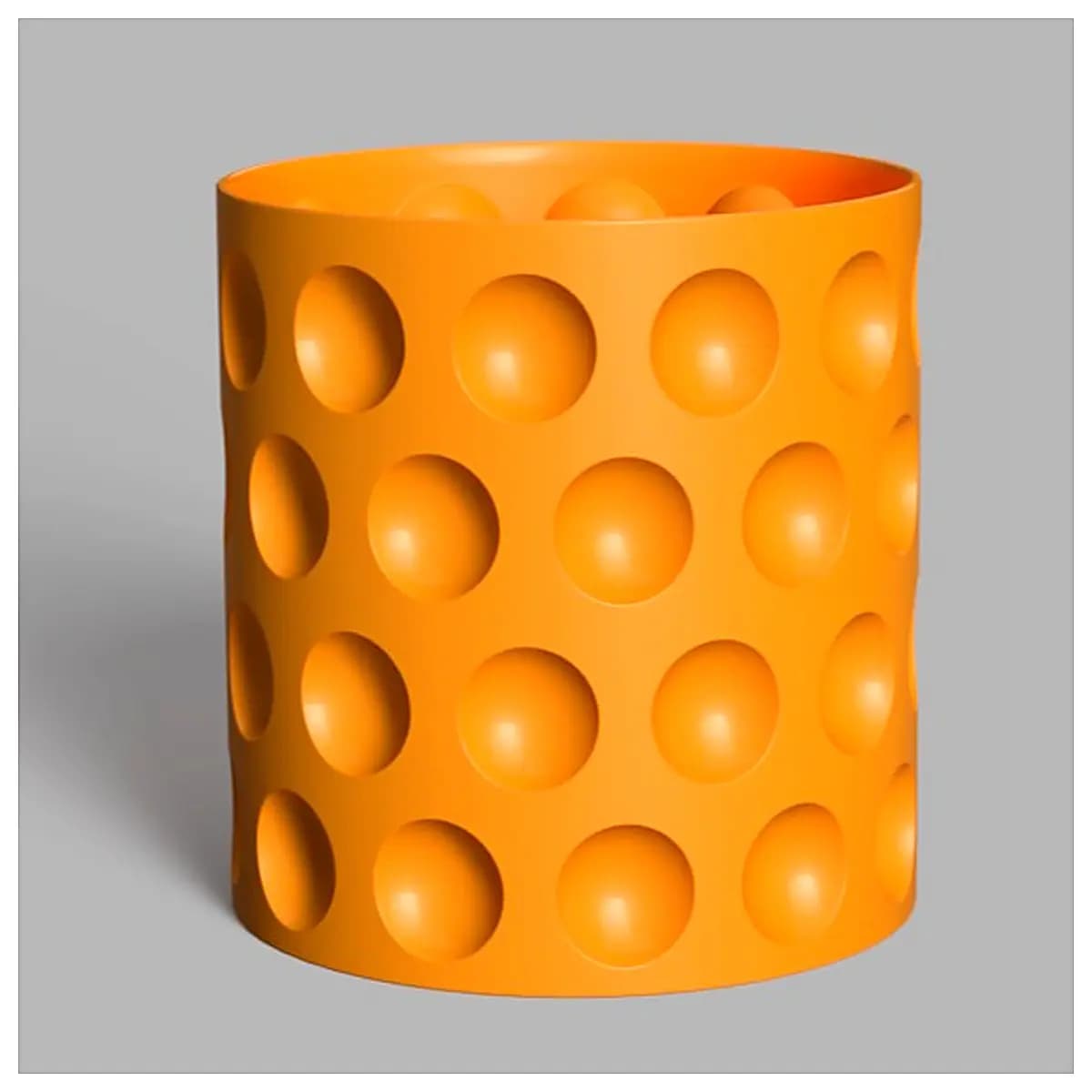 Dotty Cheese Style Pen Holder Creative Writing Accessory Desk Decoration Student Stationery Drawing Tools Fun Gift