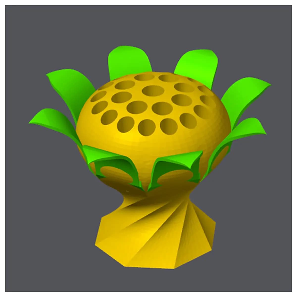 Sunflower Pencil Holder Creative Decoration Flower Bouquet Stand Desktop Ornament Multi Flower Bundle Holder Office Learning Gift