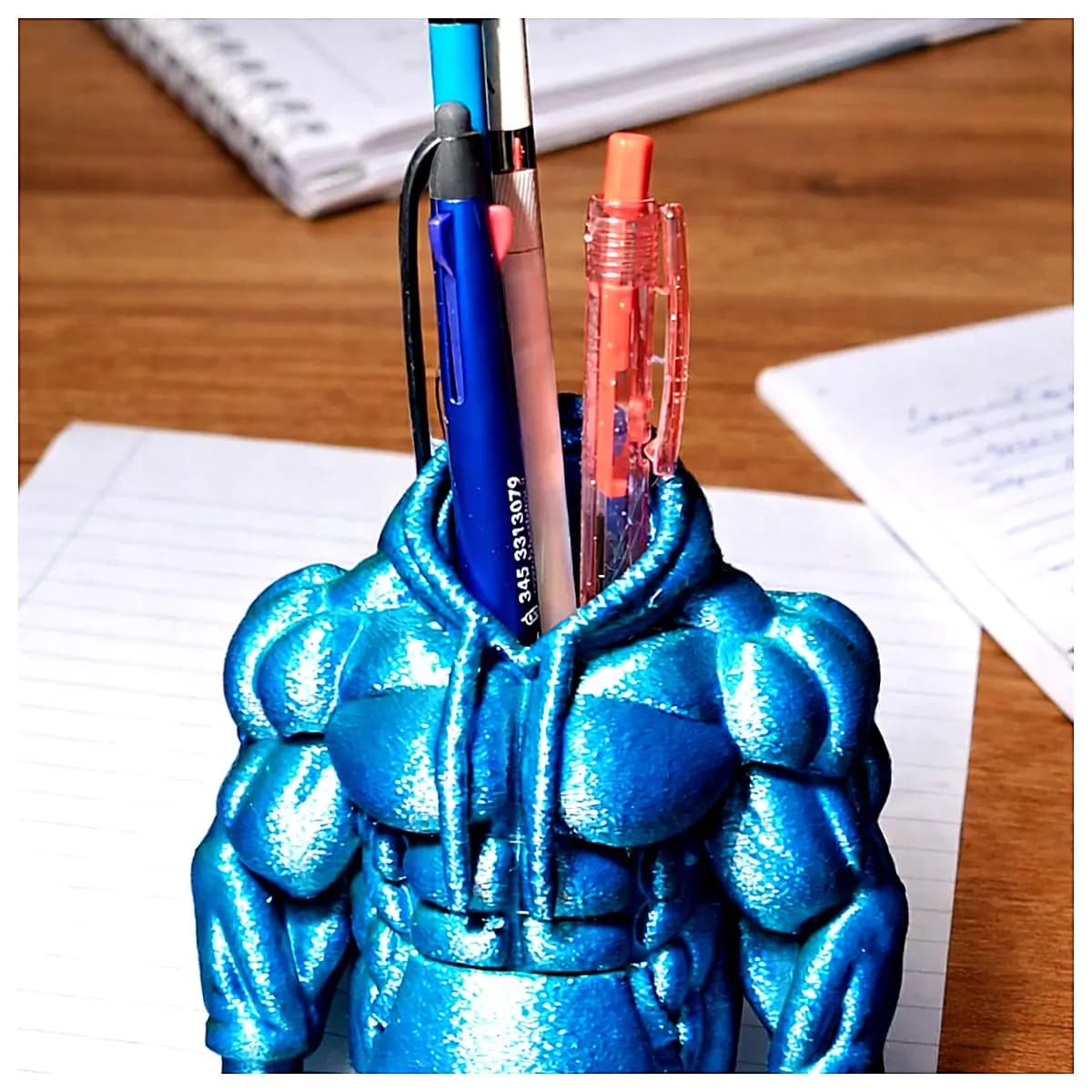 Muscle Hoodie Pencil Case Sports Running Bag Fitness Accessory Portable Holder Gym Carry Case Running Gear