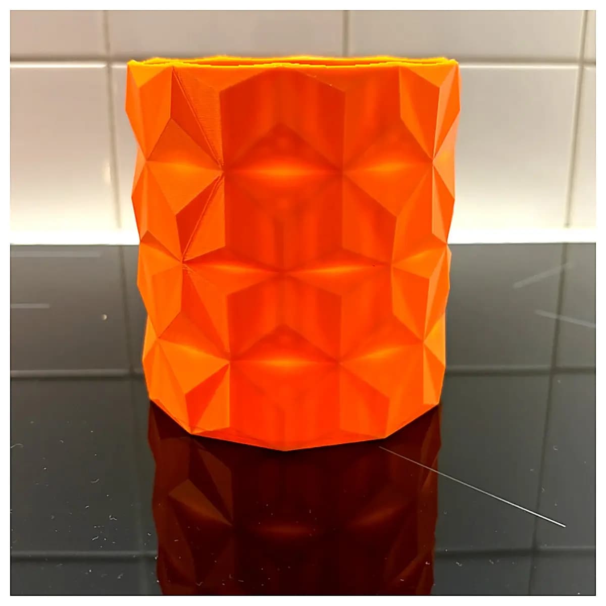 3D Effect Pencil Holder Vase Decorative Desk Organizer Art Ornament Multi Purpose Creative Gift Office Study