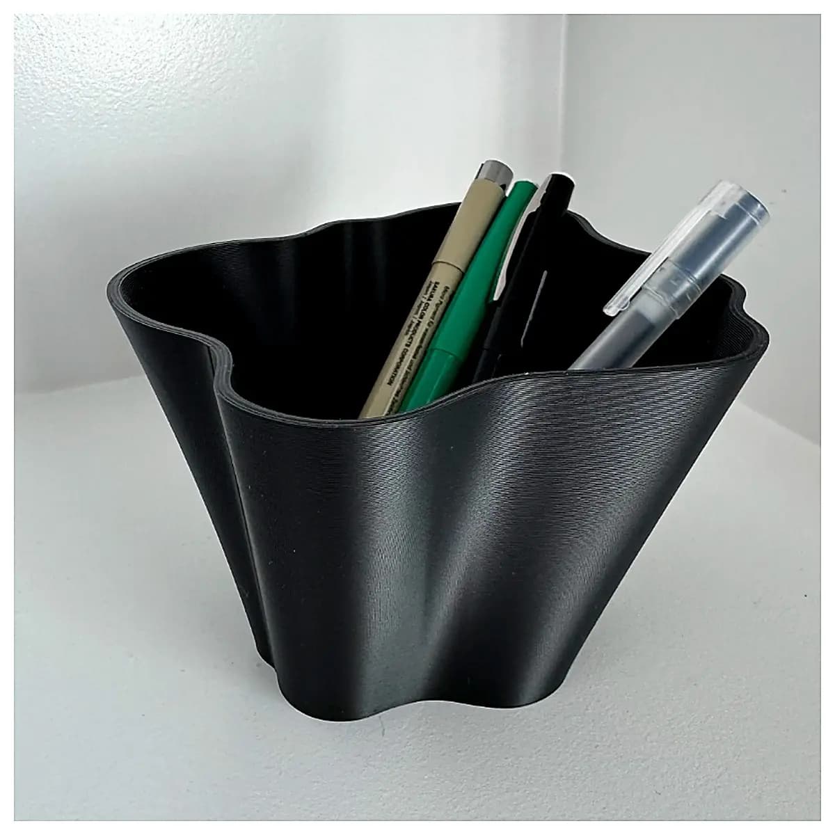 Pen Holder Plant Pot Vase Stand Decoration Desktop Organizer Creative Display Accessory Office Learning Supplies Multi functional Support Stand