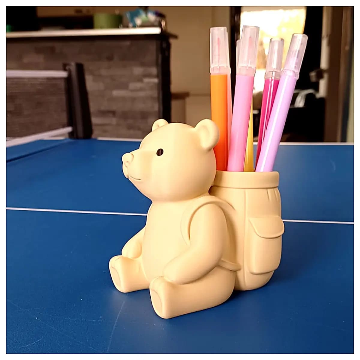 Little Buddy Pencil Case Kids Stationery Organizer Pen Holder Eraser Box Ruler Case Kindergarten School Supplies Toy Accessories