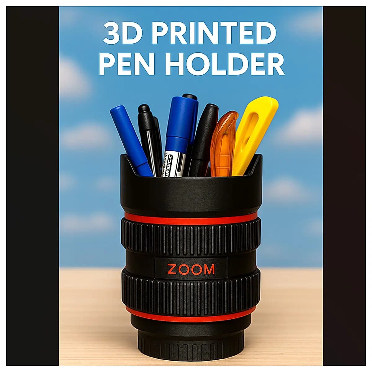 Zoom Lens Tripod Photography Accessory Mobile Lens Camera Stabilizer Phone Photography Sports Shooting Zoom Lens Holder
