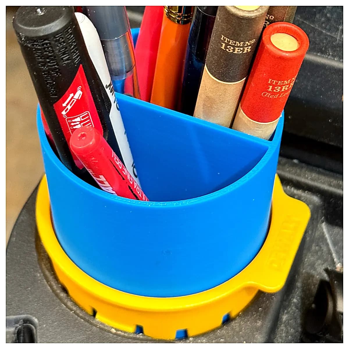Devalter DXL Desktop Organizer Pen Holder Multi Function Desk Accessory Office Table Storage Solution Creative Stand Pen Case