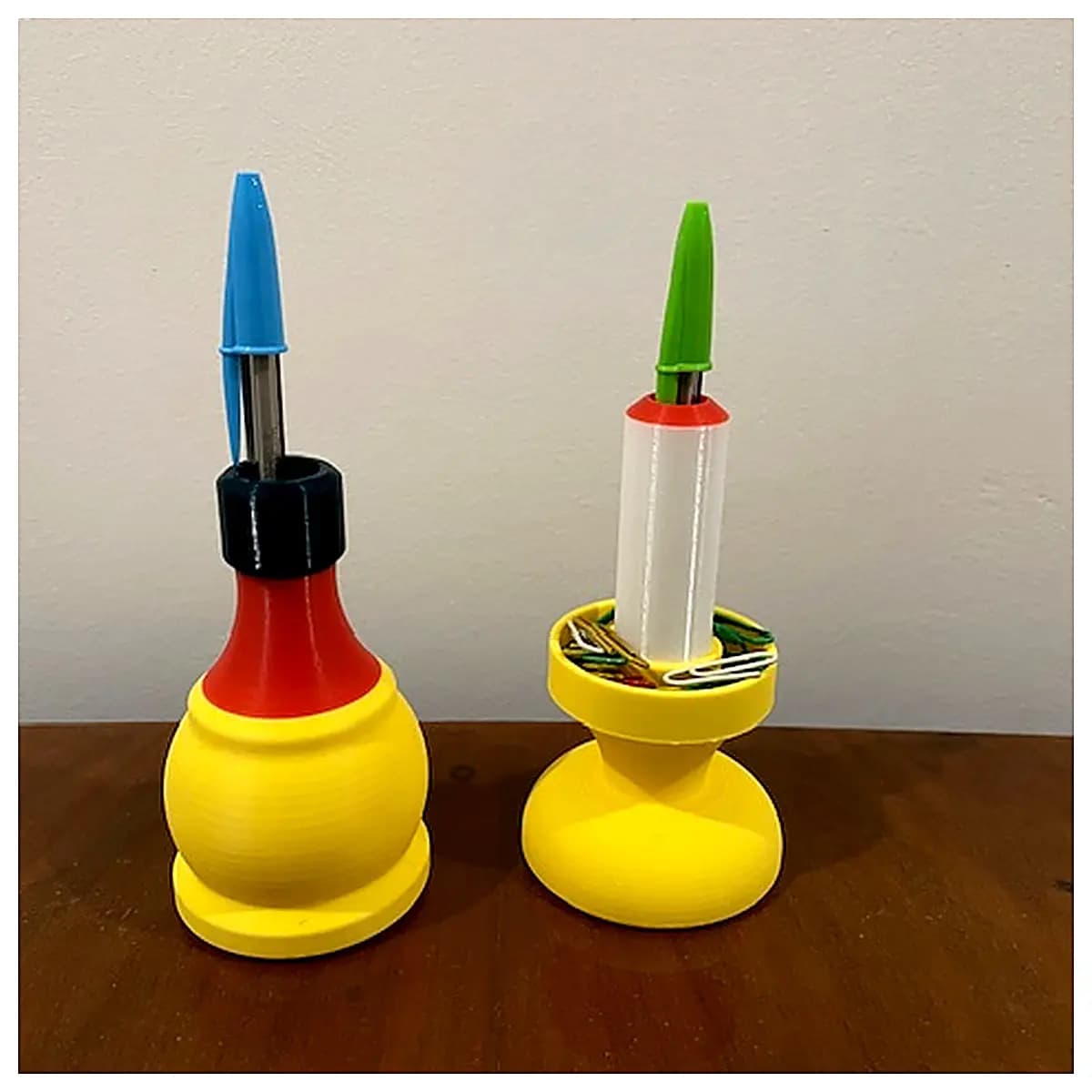 Retro Real Estate Tycoon Pencil Holder Desk Decor Office Supplies Study Accessory Gift Collectible