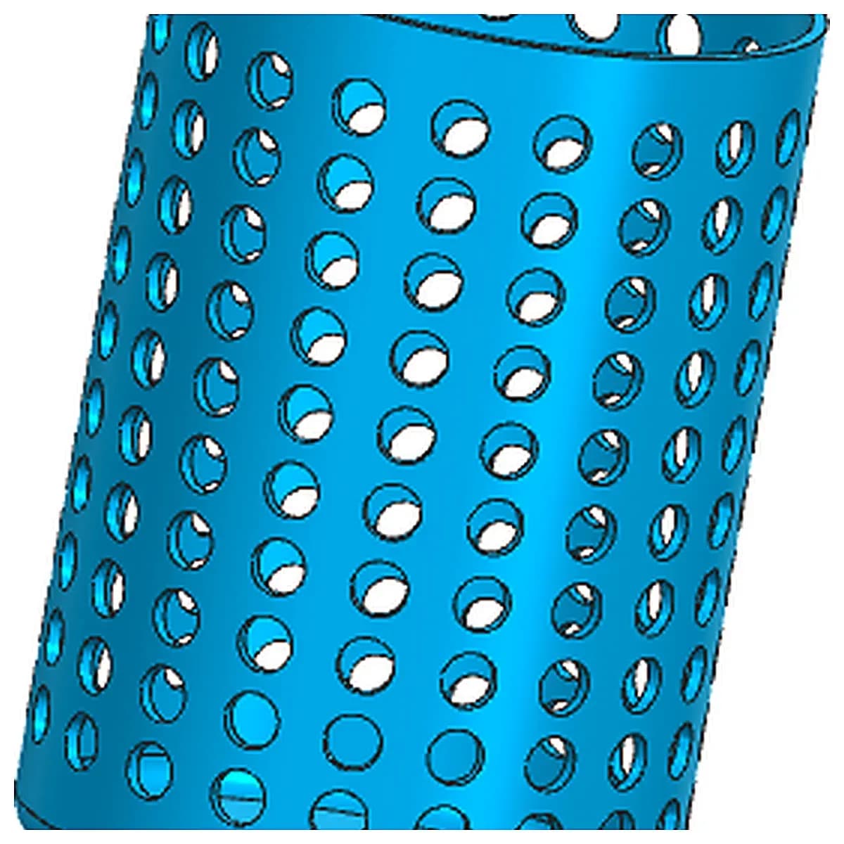 Pen Holder 100mm Height 70mm Diameter 1 5mm Wall Thickness Ink Pen Organizer Pen Case Accessories Office Stationery
