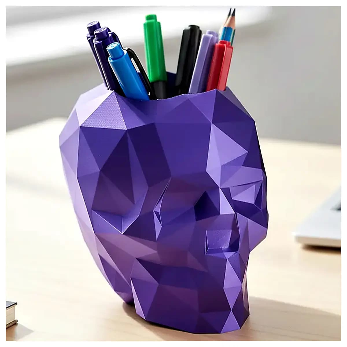 Halloween Skeleton Pencil Holder Decoration Horror Ghost House Props Festive Decor Creative Gift Skeleton Theme Halloween Props