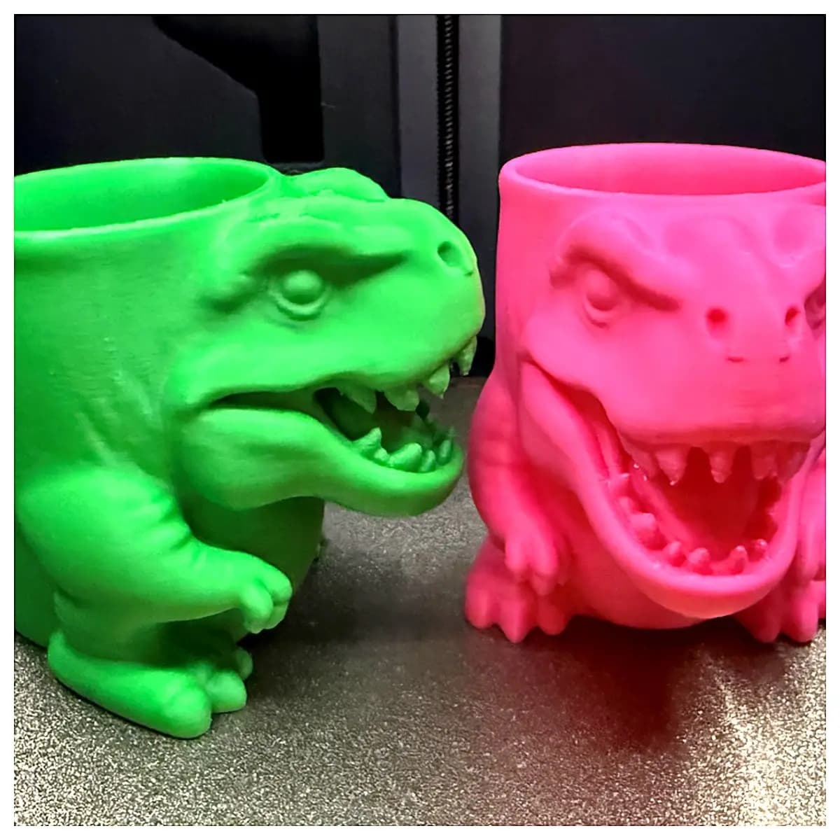 Dinosaur Pencil Holder Jurassic Dino Decoration Pen Box Kids Birthday Gift Dinosaur Collection Creative Desktop Display
