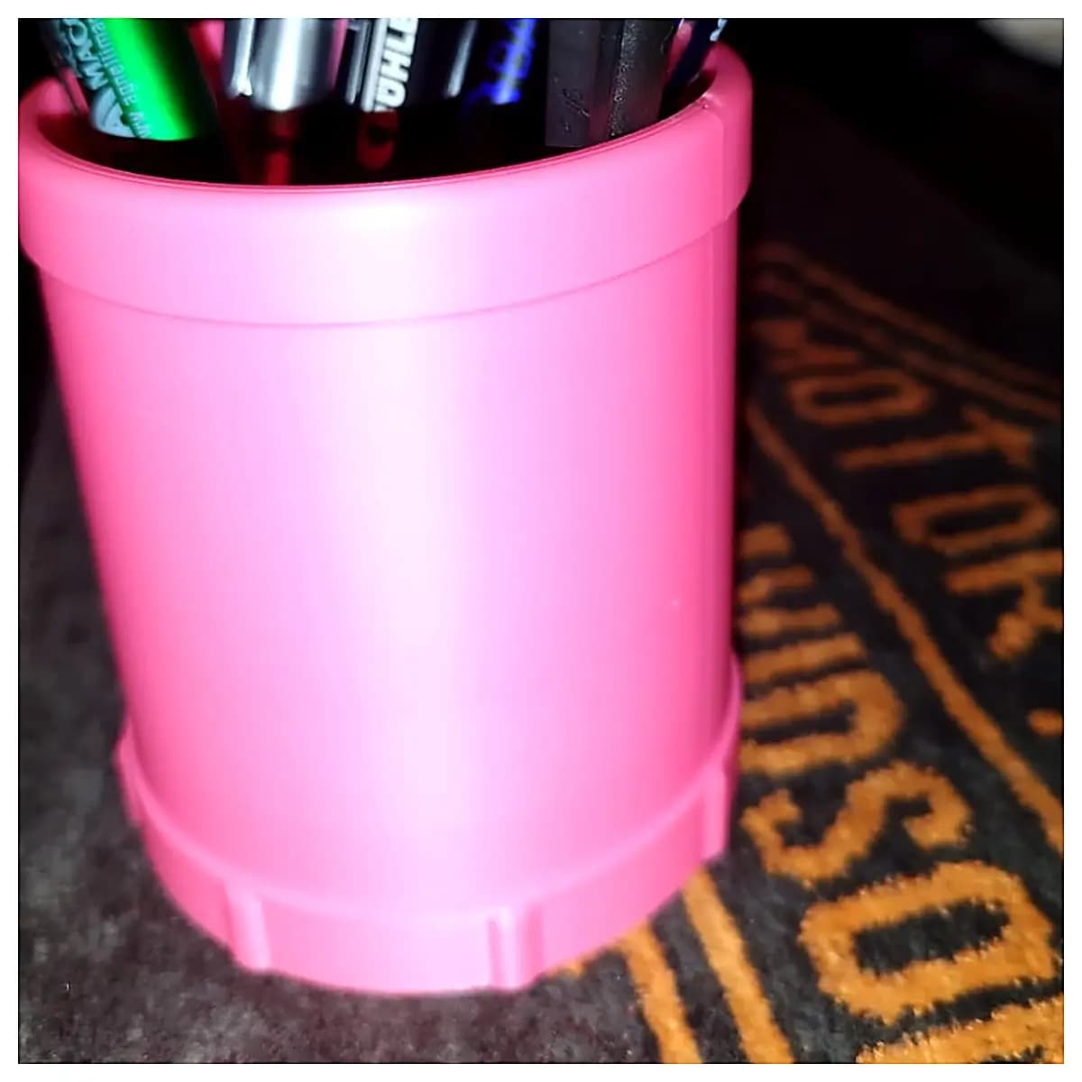 Pink Stationery Organizer Box Minimalist Desk Storage Container Multi Function Storage Box Student School Book Holder Pen Case Creative Storage