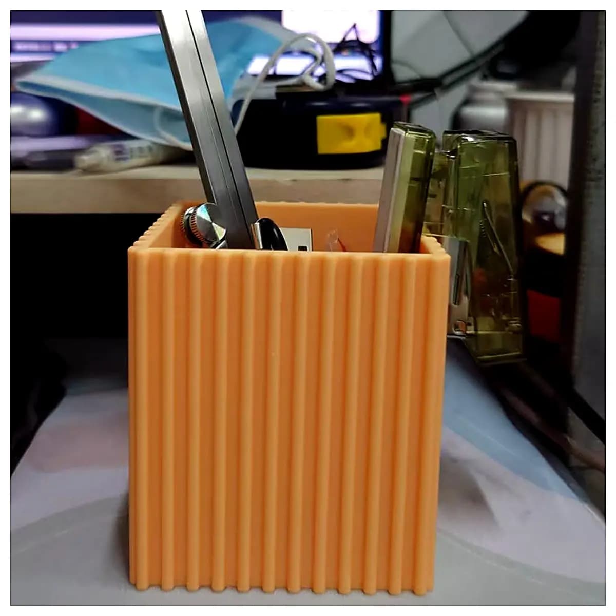 Spiral Notebook Holder Pen Case Pencil Holder Multi Function Pen Organizer Accessories Pen Box Storage