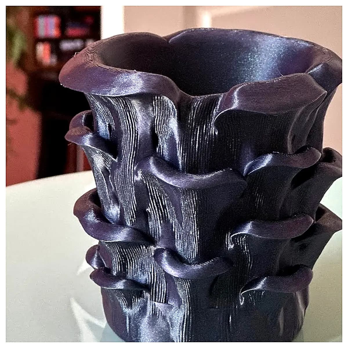 Oyster Mushroom Pencil Holder Mushroom Shaped Desk Organizer Creative Decoration Office Supplies Storage Holds Small Items Decorative Accent