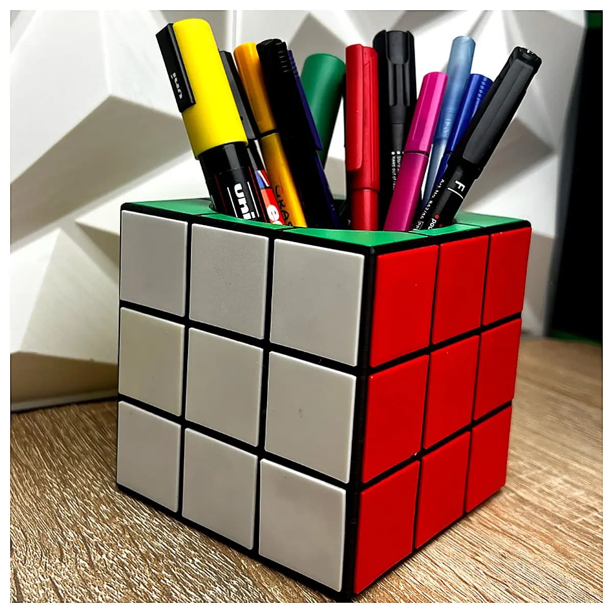 Pencil Holder Desktop Organizer Pen Case Multi Function Creative Stand Office Study Storage Accessories
