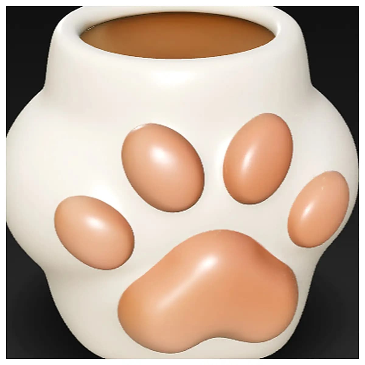 Cat Paw Storage Pen Holder Creative Desk Organizer Pencil Case Office Supplies Student Stationery Cute Kitten Holder
