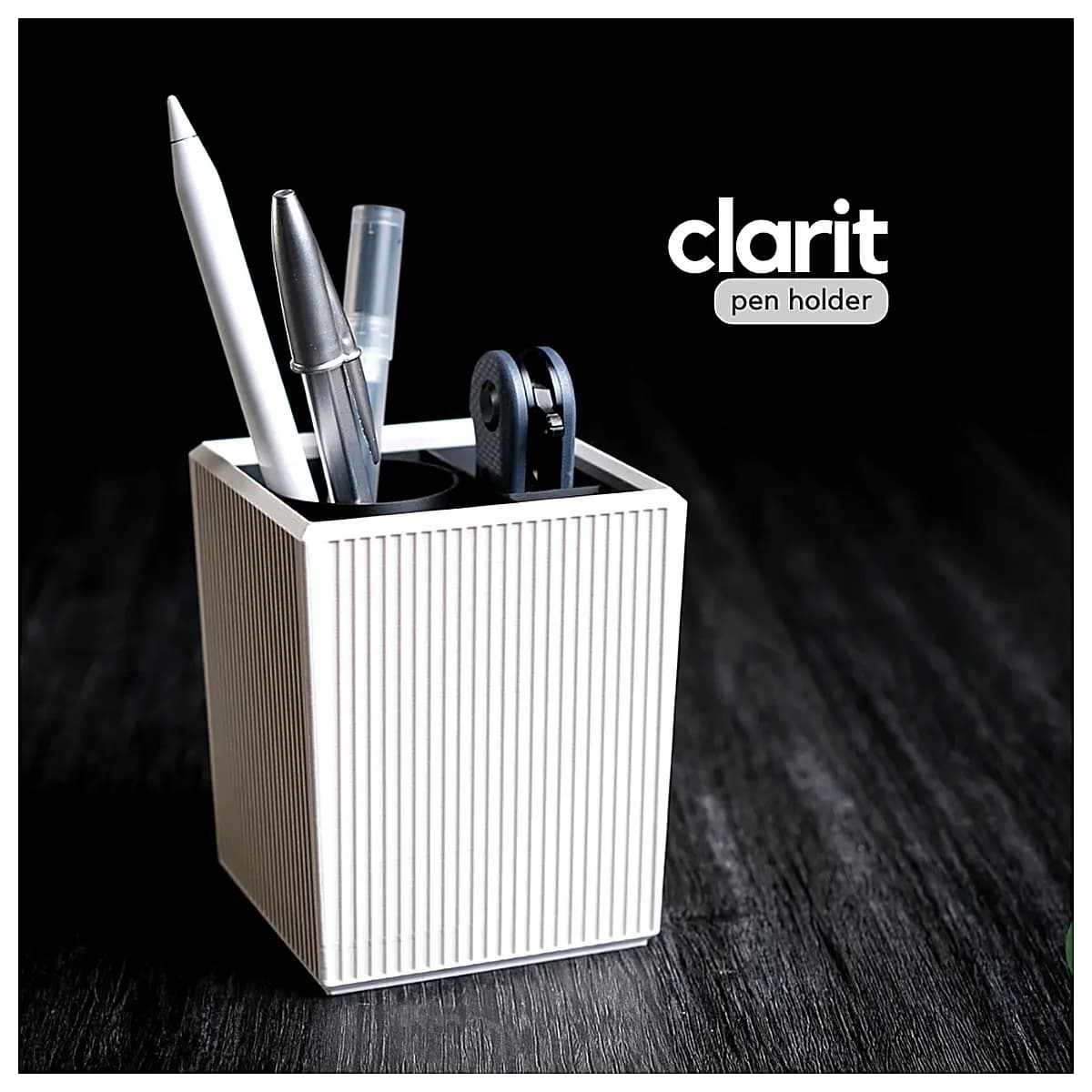 Pen Holder Organizer Desk Storage Box Mobile Phone Stand Office Pen Case Stationery Holder Multi Function Desk Organizer Lazy Student Accessory