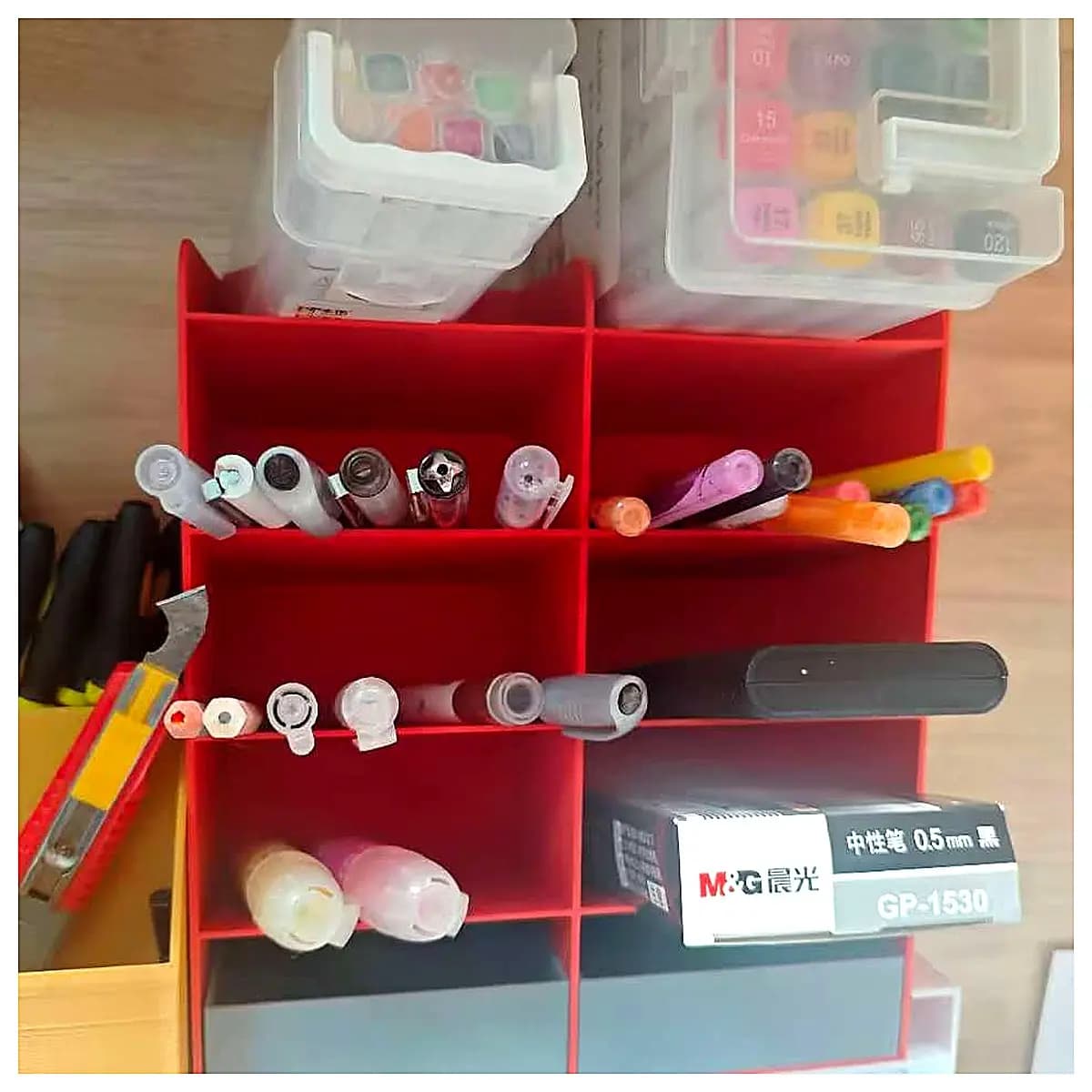 Pen Holder Stand Pen Support Drawing Support Art Stand Brush Holder Accessories Pen Fixing Device