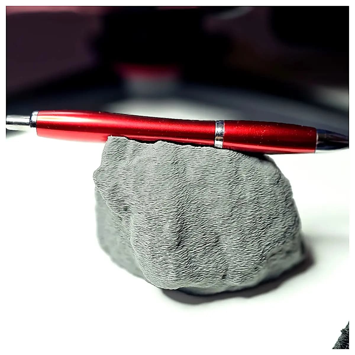 Stone Pencil Holder Desktop Organizer Wall Mounted Decorative Art Vases Office Supplies Pen Holder Stand