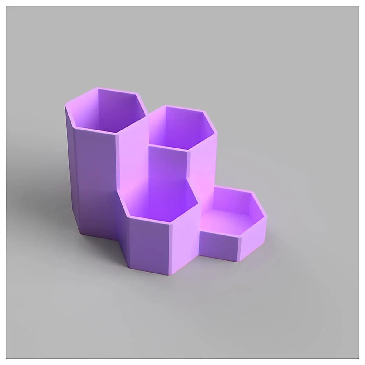 Honeycomb Pencil Holder Phone Stand Desk Organizer Pen Case Office Storage Mobile Holder Creative Storage Box Multi Function Phone Stand