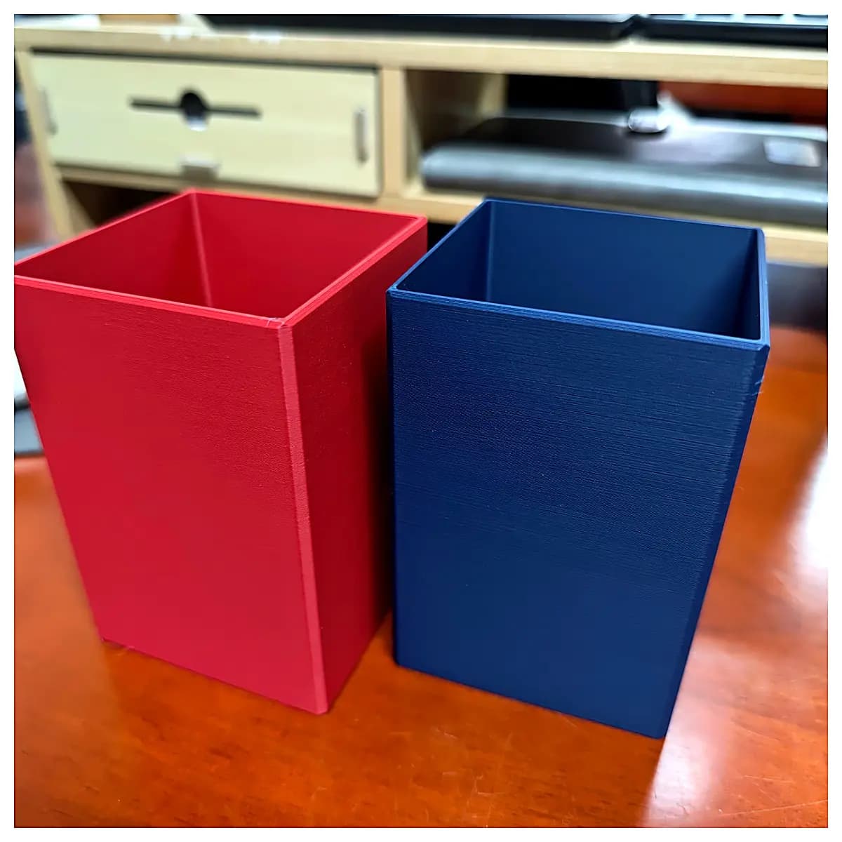 Minimalist Square Desk Organizer Pen Holder Book Stand File Organizer Office Study Supplies Multi Purpose Storage