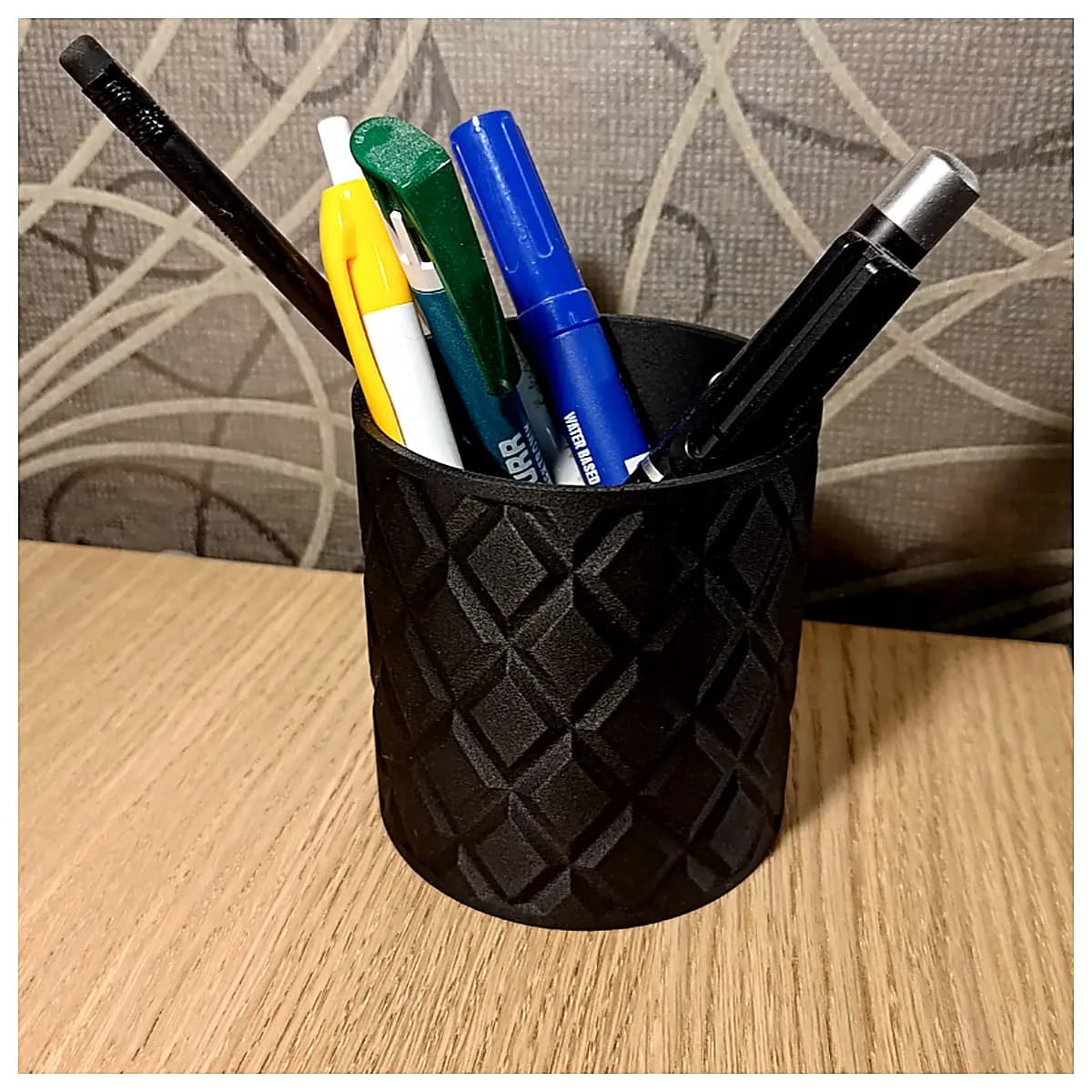 Pen Holder Creative Portable Pen Case Student Book Organizer Pencil Case Phone Stand Office Learning Accessories Multi Function