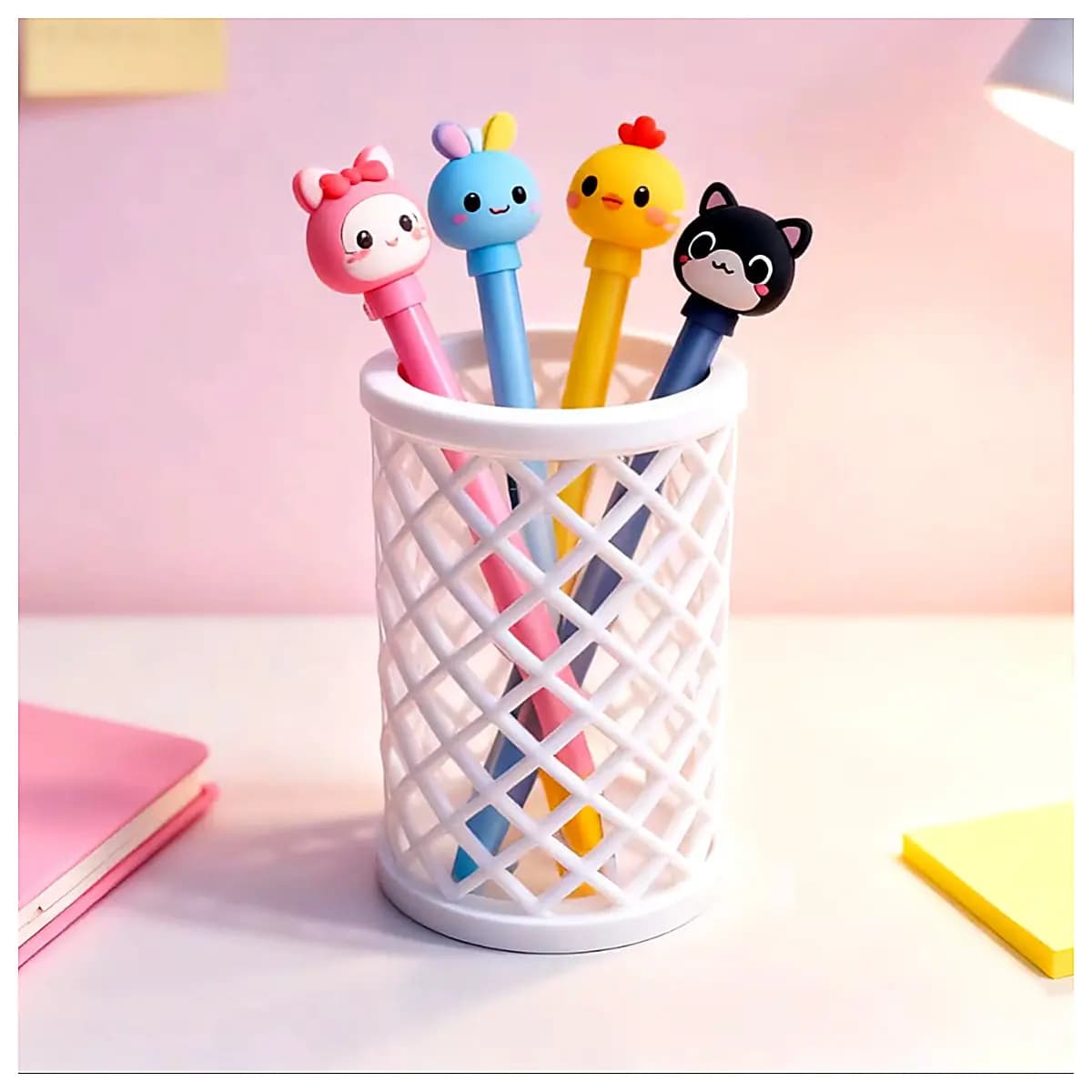 Rotating Hollow Pencil Holder Organizer Creative Multi Function Pen Case Storage Desk Organizer Stationery Accessories Holder