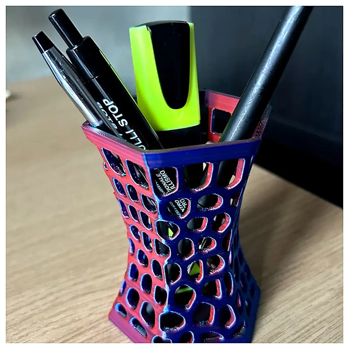 Modern Pen Holder Student Backpack Accessories Pen Case Pencil Pouch Office Stationery Organizer Study Supplies Simple Design