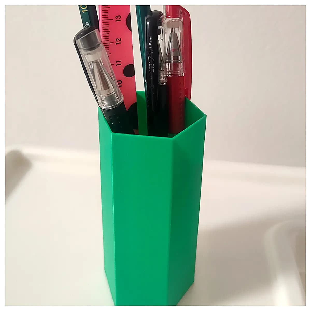 Practical Pen Holder Student Backpack Accessories Desktop Organizer Pen Case Office Supplies Learning Tools Multi Function Pen Holder
