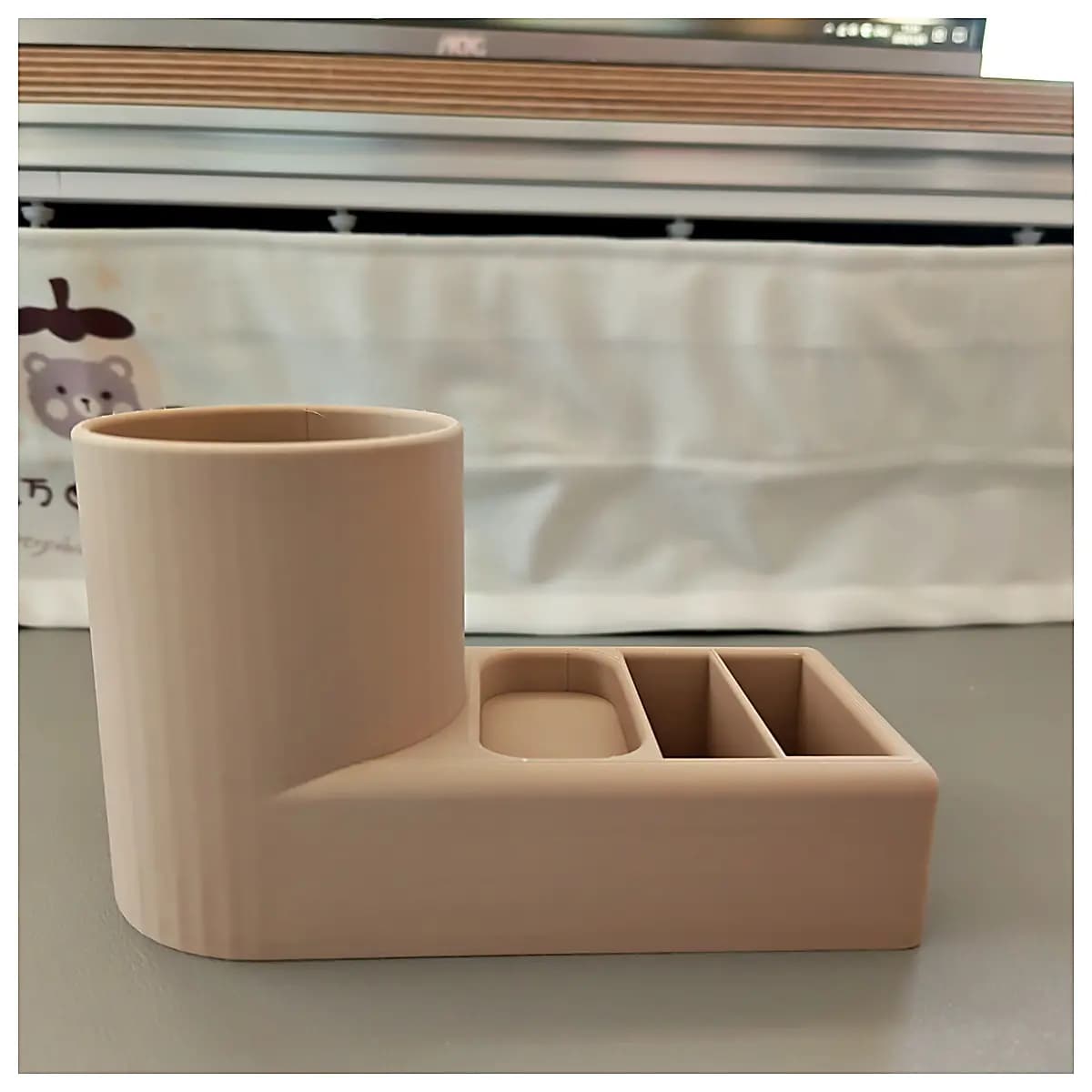 Pen Holder Creative Portable Pen Case Student Book Organizer Phone Stand Protective Cover Office Learning Accessories Multi Function Pen Box Simple De