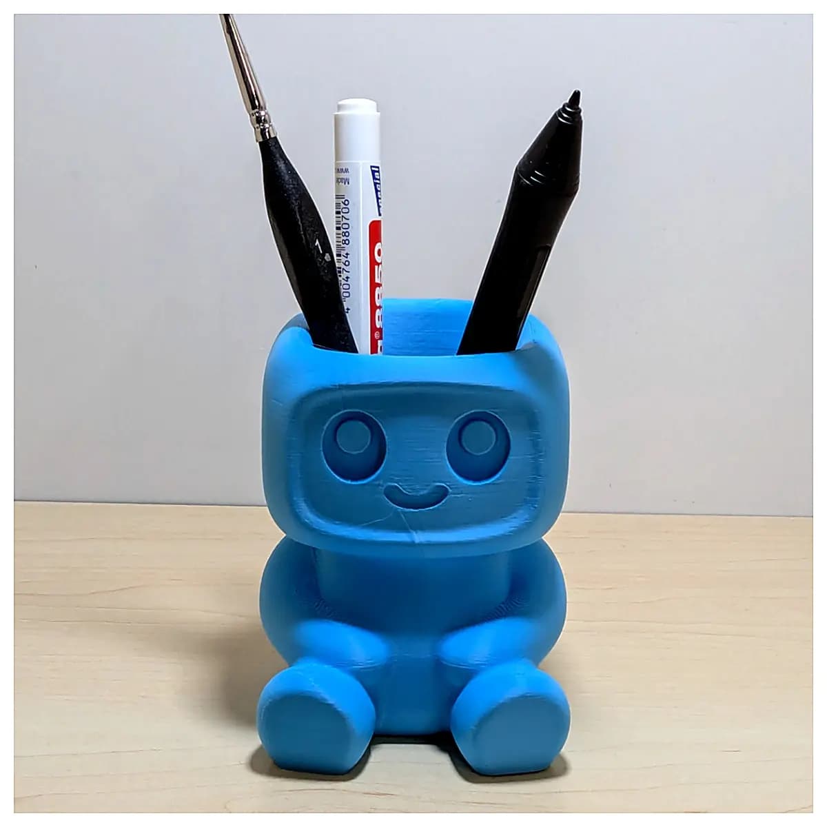 Cute Pencil Case Student Stationery Organizer Pen Holder Creative Backpack Accessories Learning Supplies Girl Gift