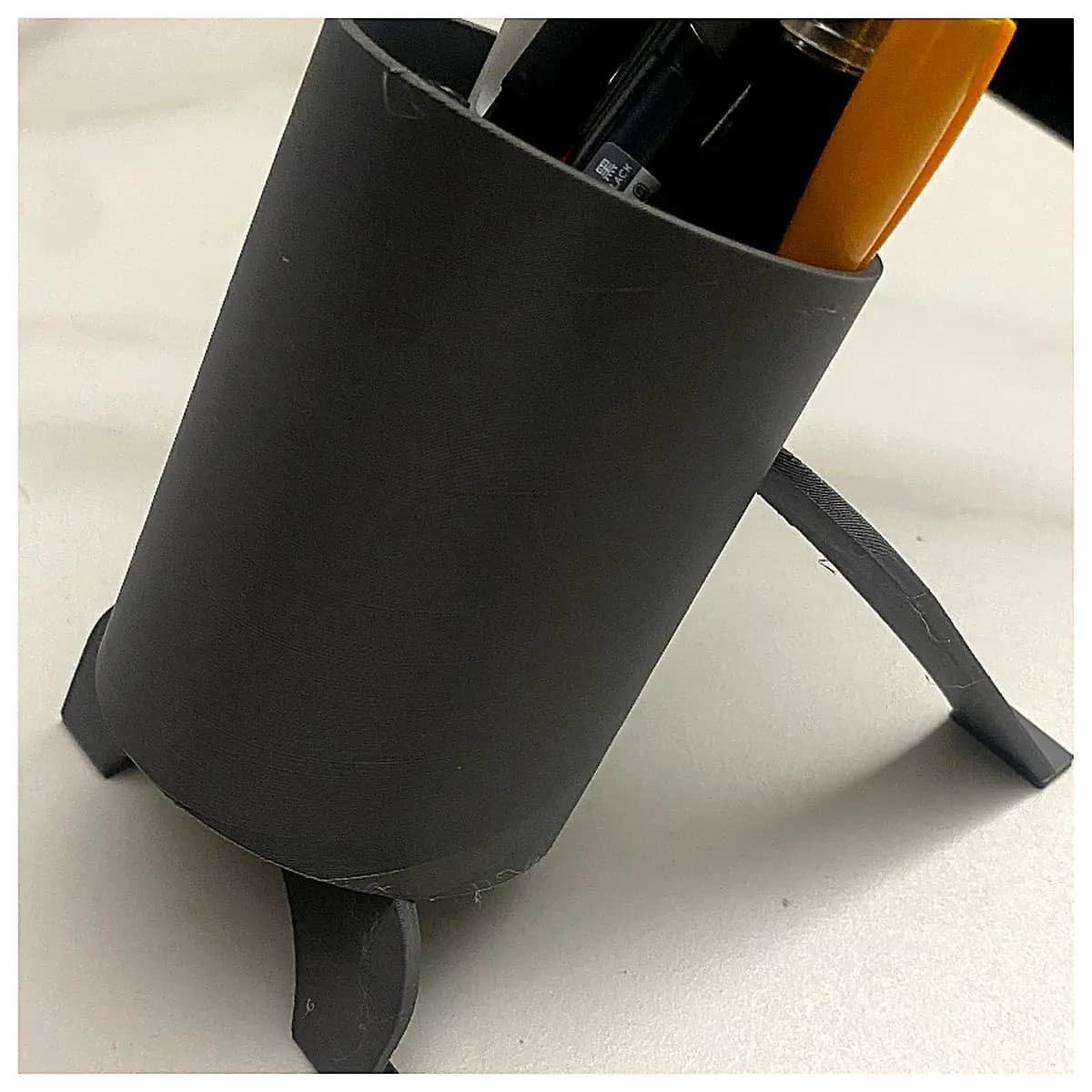 Pen Holder Organizer Desk Storage Pen Case Holder Multi Compartment Desktop Organizer Writing Accessories Stationery Supplies