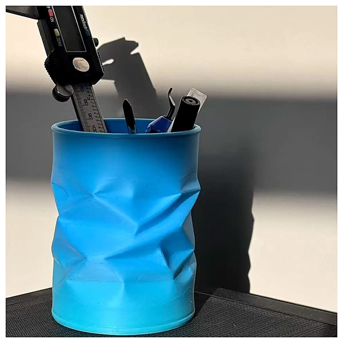 Wrinkle Pen Holder Organizer Creative Storage Desk Decor Office Supplies Study Accessories Multi Function Pen Case Pen Accessories