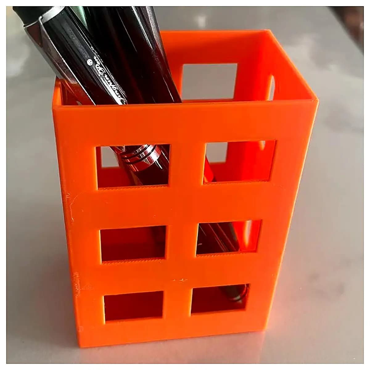Pen Holder Pen Case Pen Pouch Pen Tube Creative Student Portable Office Study Pen Organizer Box Simple