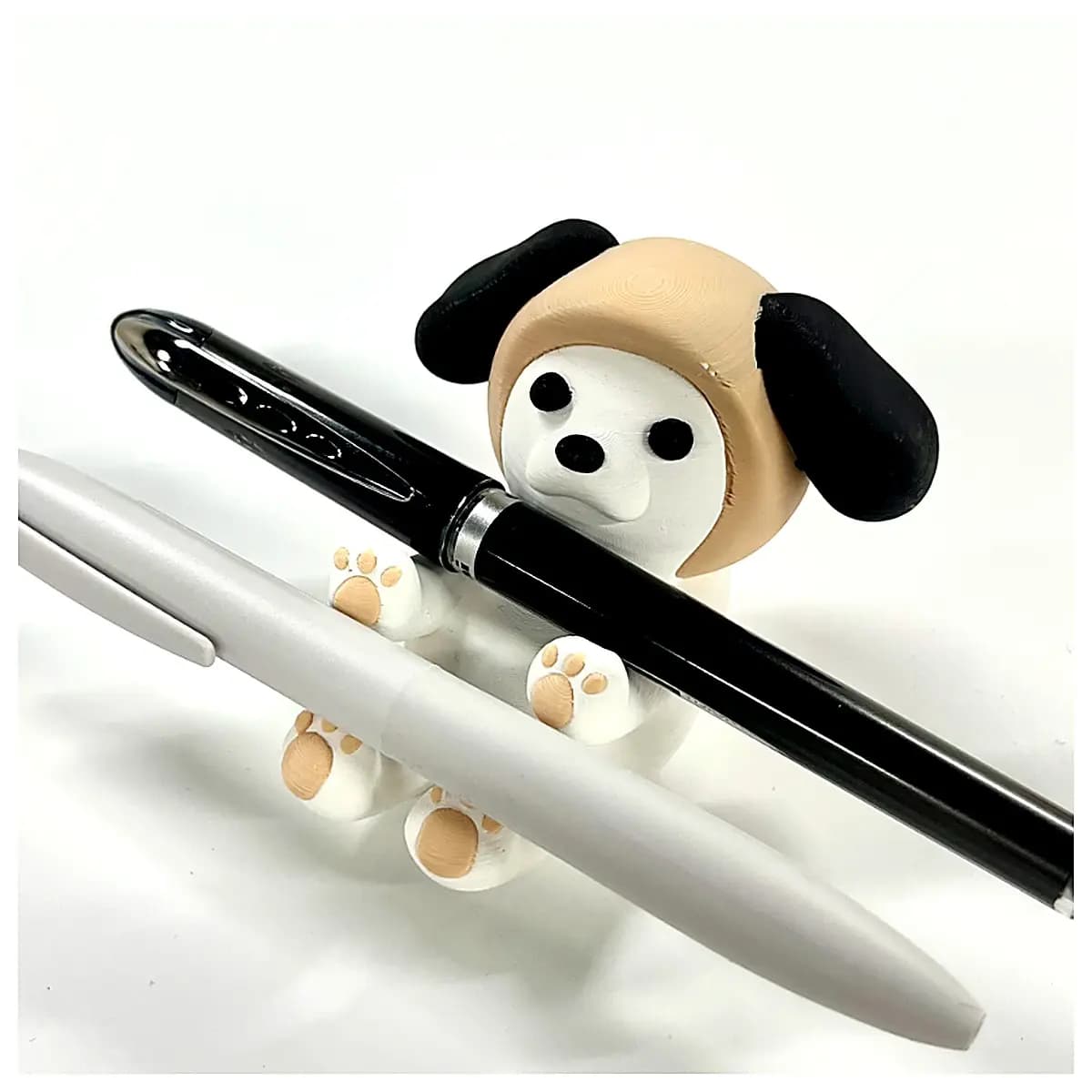 Cute Dog Pencil Holder Pet Storage Box Creative Desktop Decoration Dog Toy Accessory Suitable for Puppies Learning Supplies