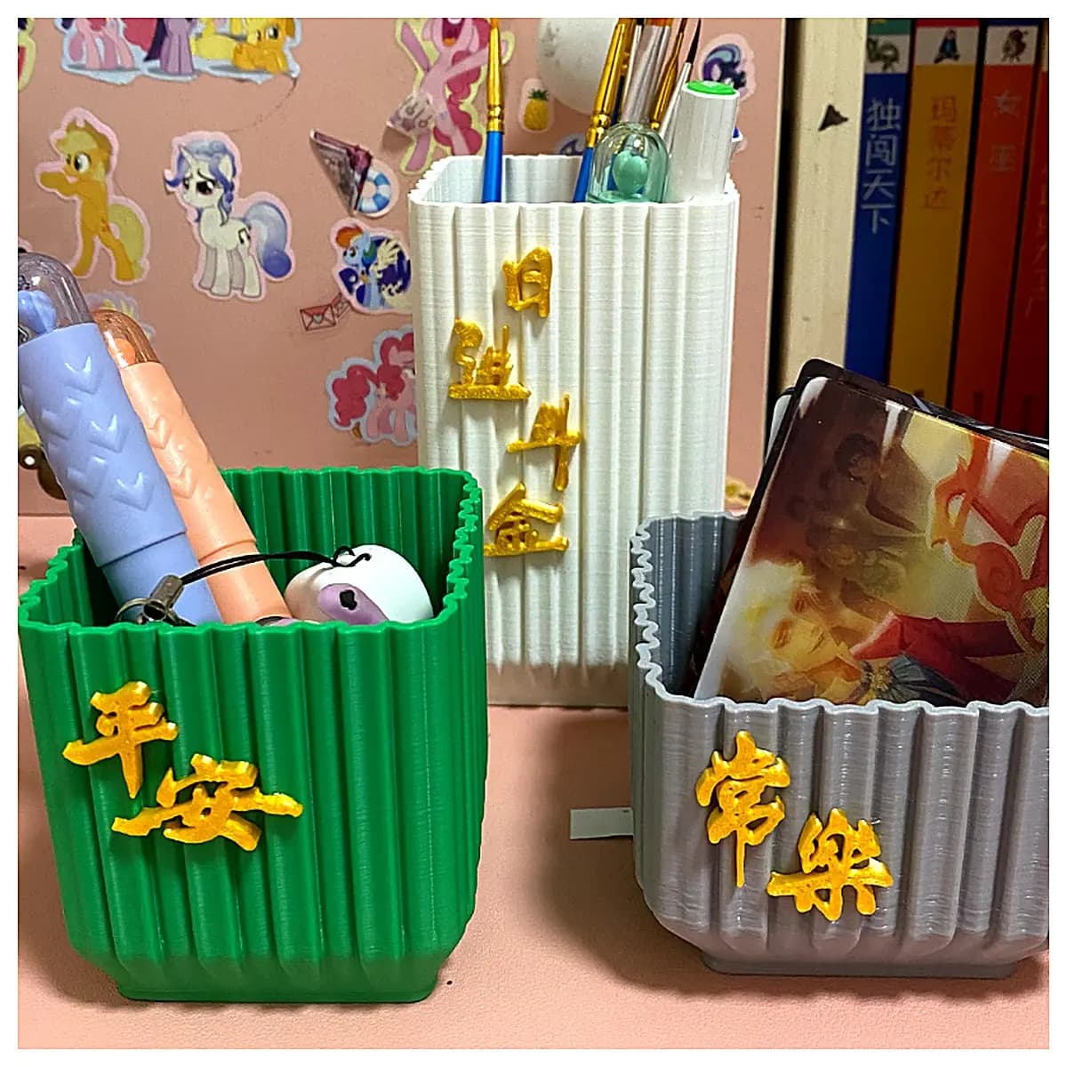 Pen Holder Assembly Pen Case Organizer Writing Accessory Holder Student Gift Desk Storage School Supplies