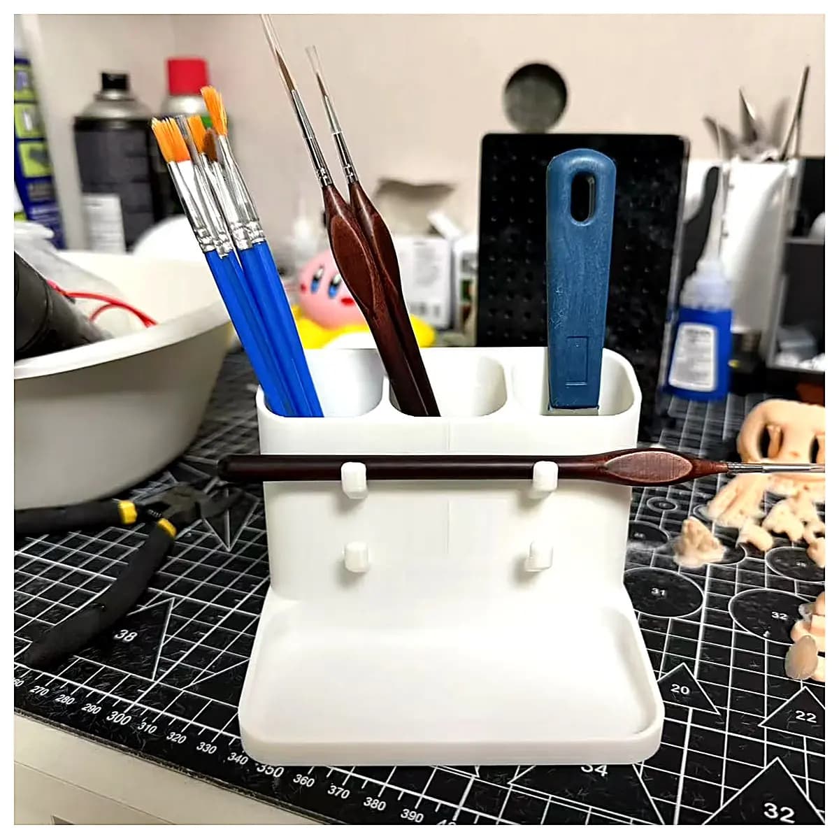 Desk Organizer Box Pen Holder Pencil Case Office Storage Container Creative Shelf Accessories Pen Storage Solutions
