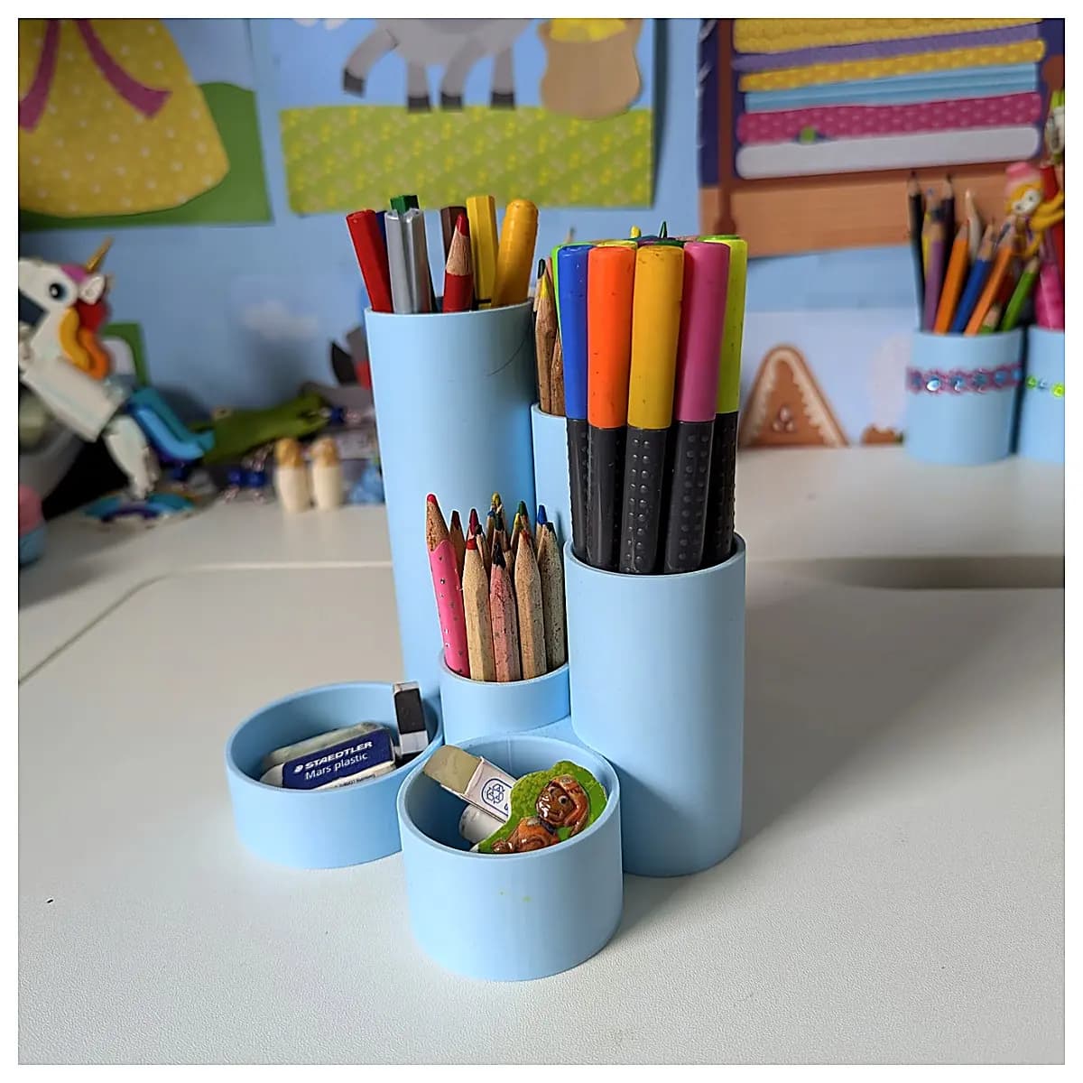 Classic Pen Holder Pen Organizer Pen Case Tube Pen Accessories Office Stationery Student Gift