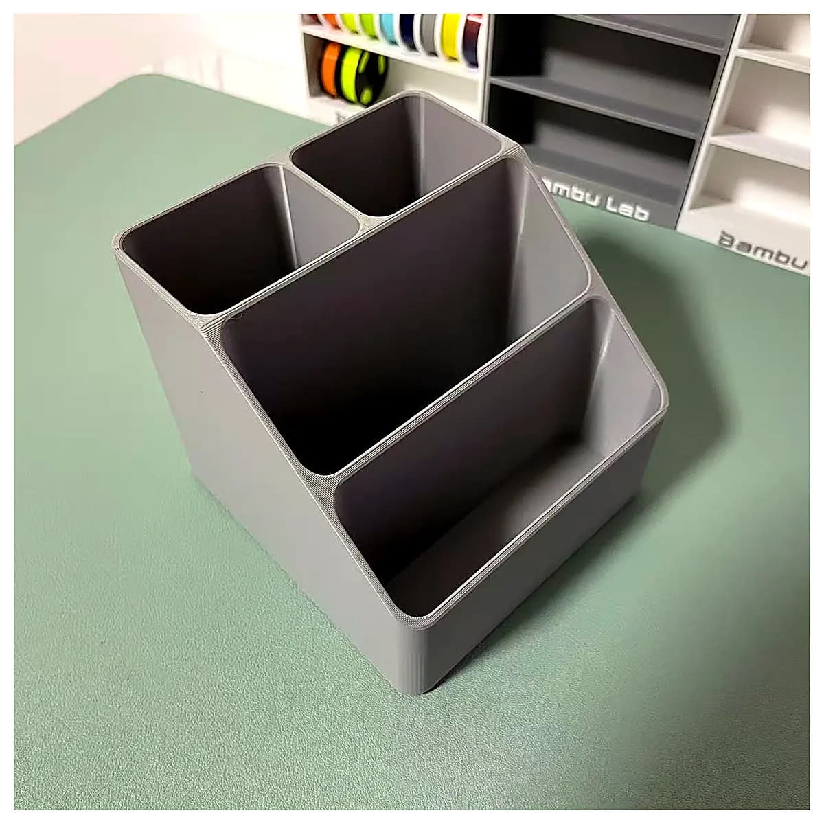 Office Desk Organizer Pencil Holder Desktop Storage Box Pen Holder Pen Case Office Supplies Computer Desk Accessories Support Creative Storage