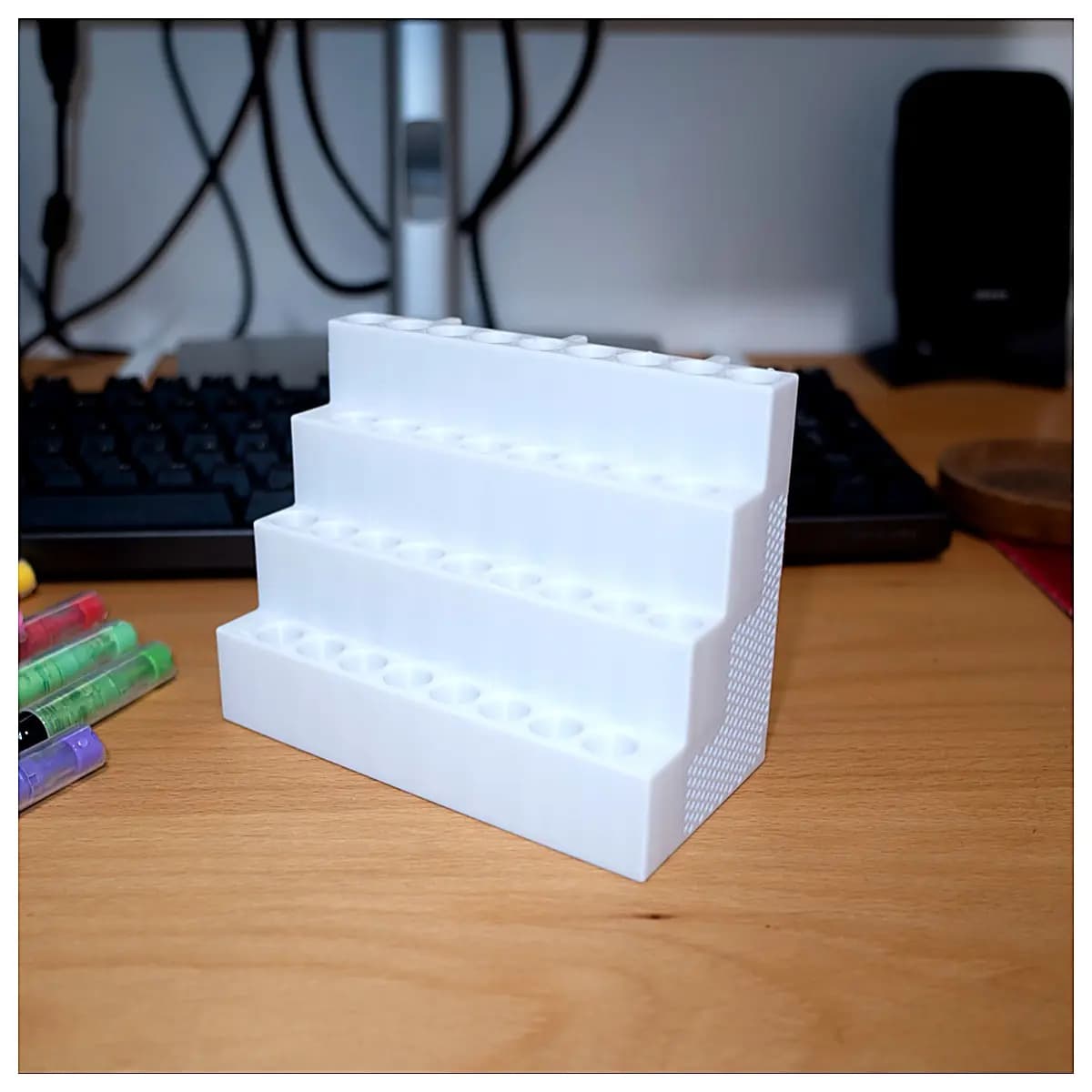 Acrylic Marker Holder Stand Art Supplies Pen Organizer Painting Accessories Marker Rack Drawing Support