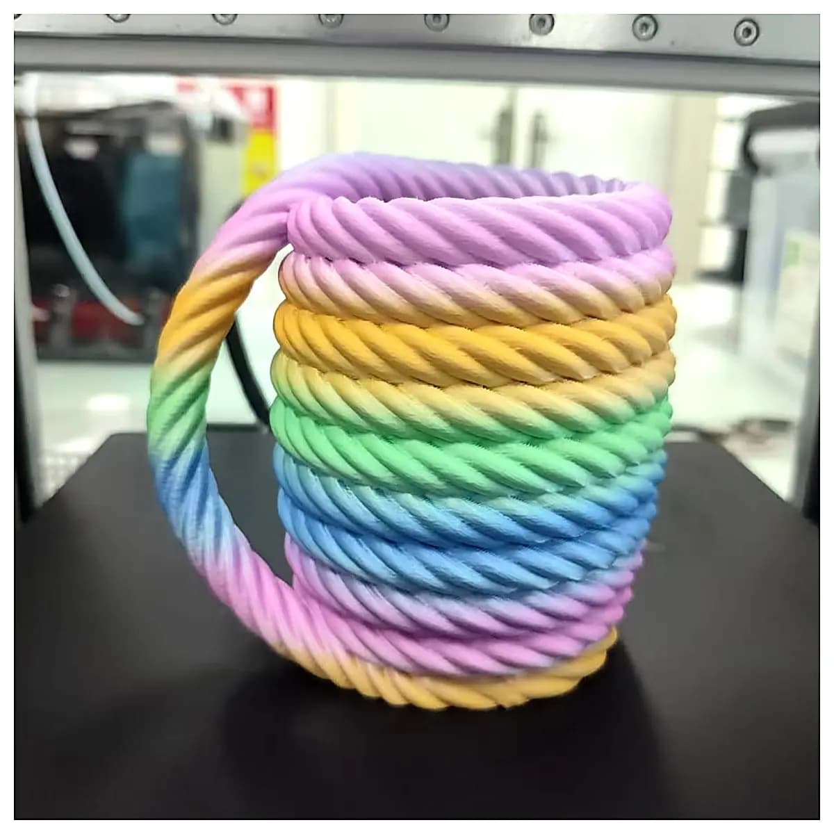 Woven Flower Pot Knitting Pen Holder Creative Home Decor Woven Bouquet Decorative Items Office Desk Organizer Gift Idea