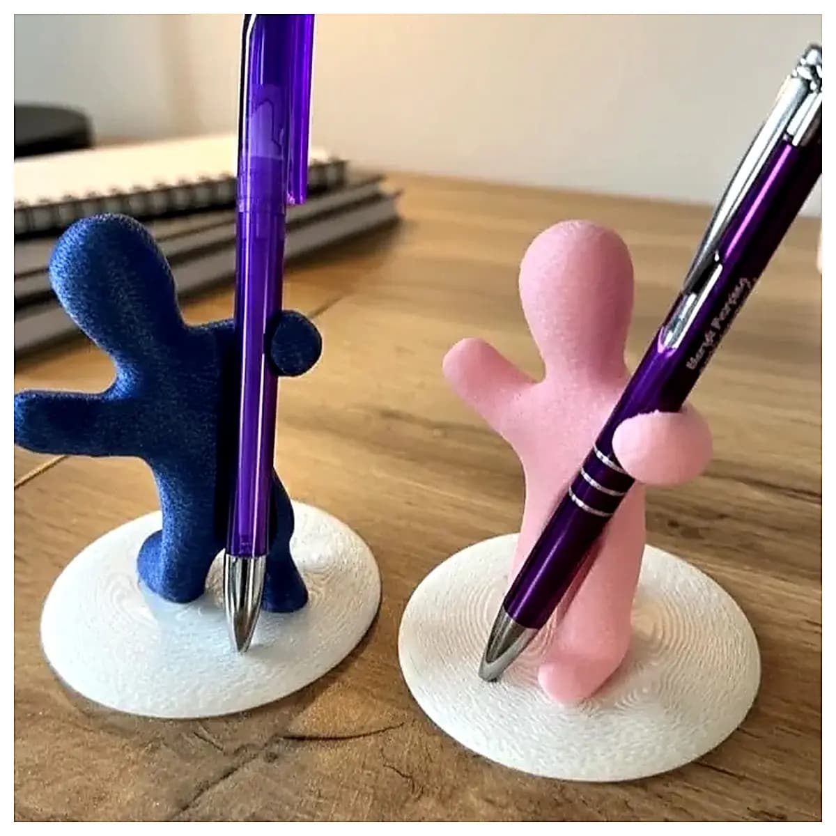 Pen Holder Stand Up Desk Organizer Pencil Case Holder Pen Tube Storage Stationery Office Supplies Portable Creative Phone Stand