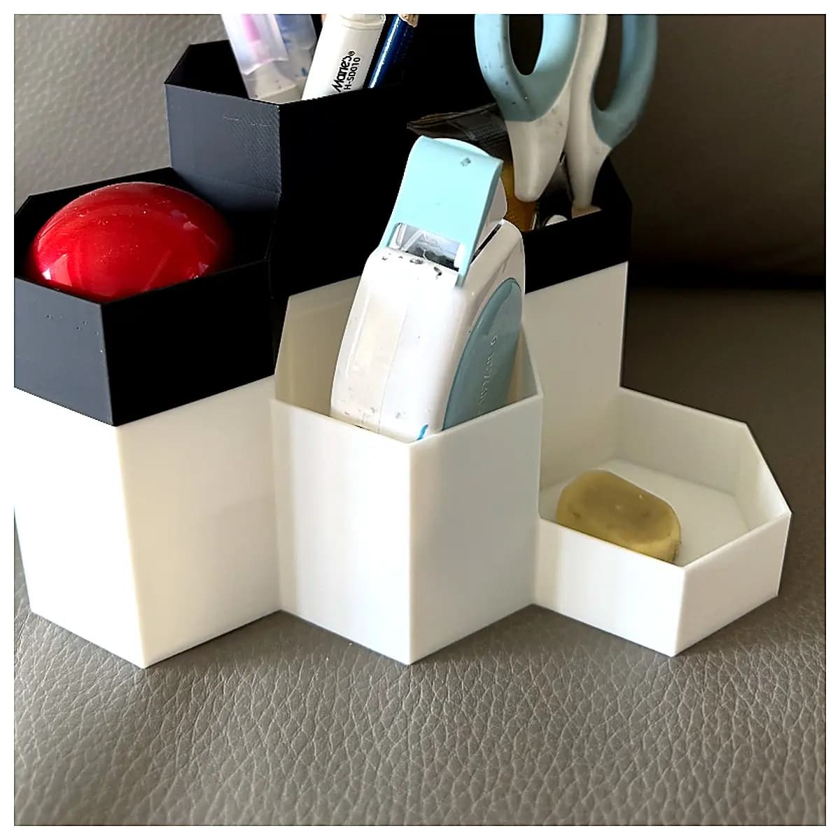 Pen Holder Creative Portable Pen Case Student Book Organizer Pencil Case Phone Stand Office Learning Accessories Pen Case Student