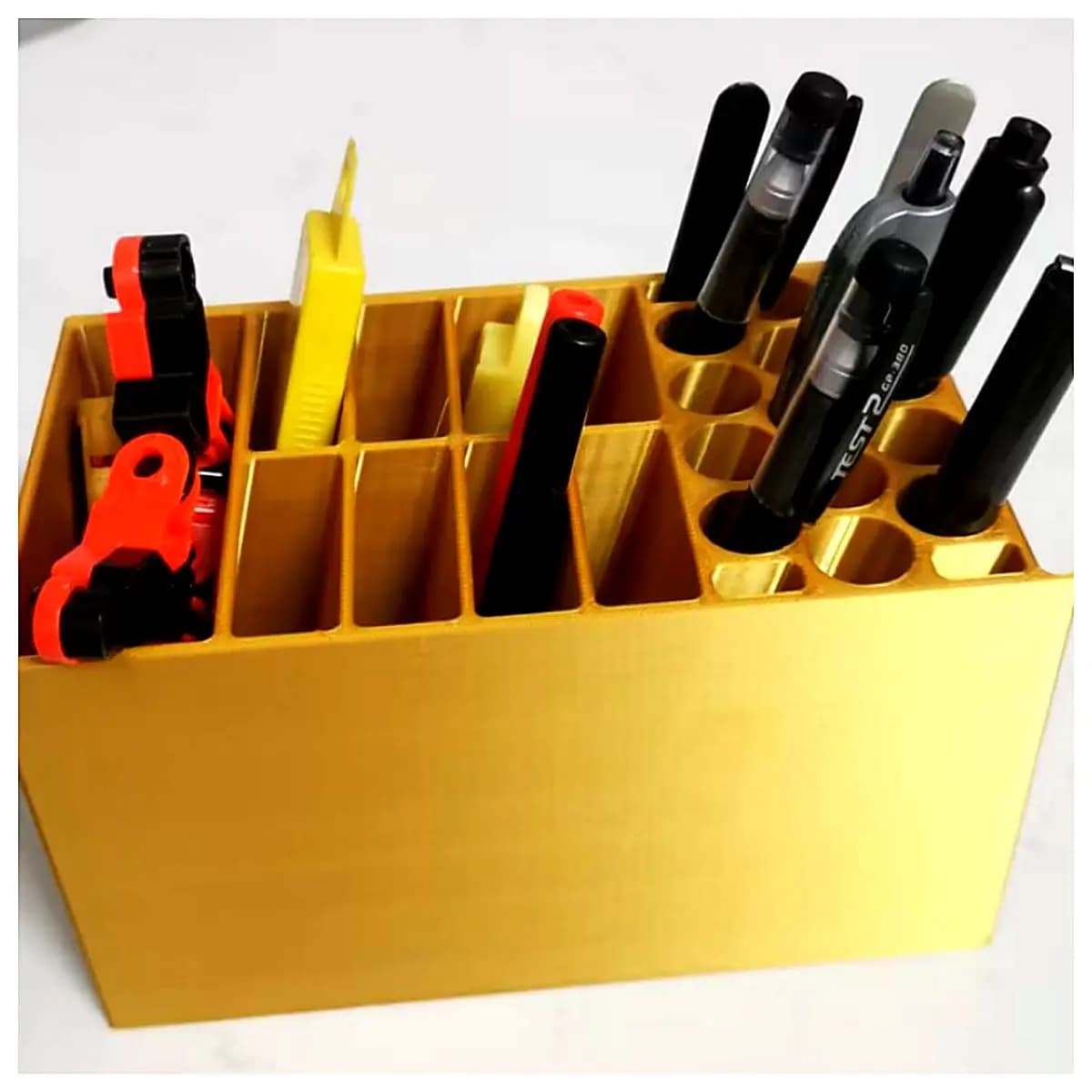 Pen Holder Organizer Ink Pen Storage Box Pen Case Tube Holder Case Student School Bag Accessories Simple Pen Case