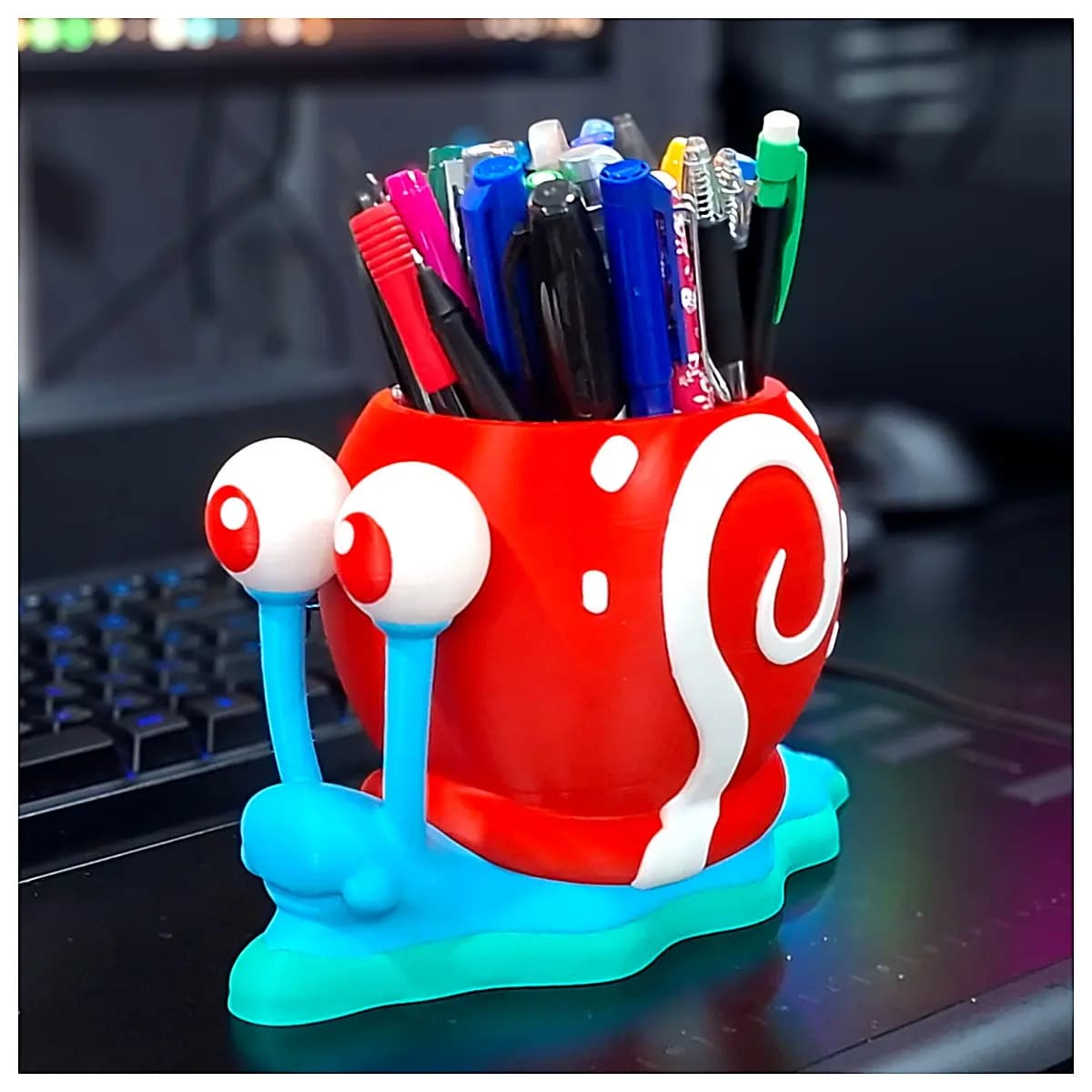 Gary Pen Holder Pen Organizer Desk Stand Multi Function Holder Stationery Supplies Creative Storage