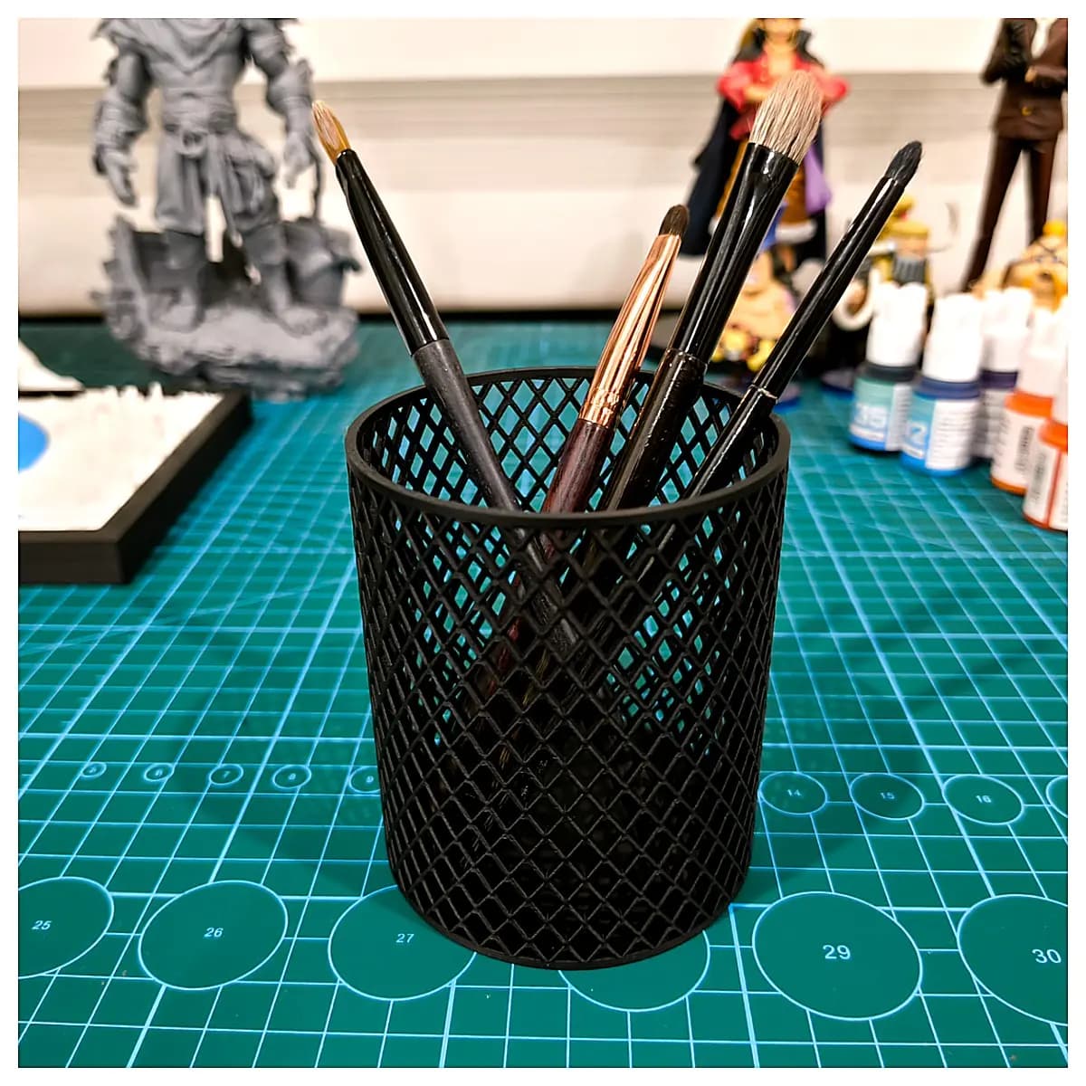 Mesh Pencil Case Organizer Phone Holder Pouch Pen Case Storage Box Multi Function Mobile Phone Protection Office Study Supplies Pen Storage Container