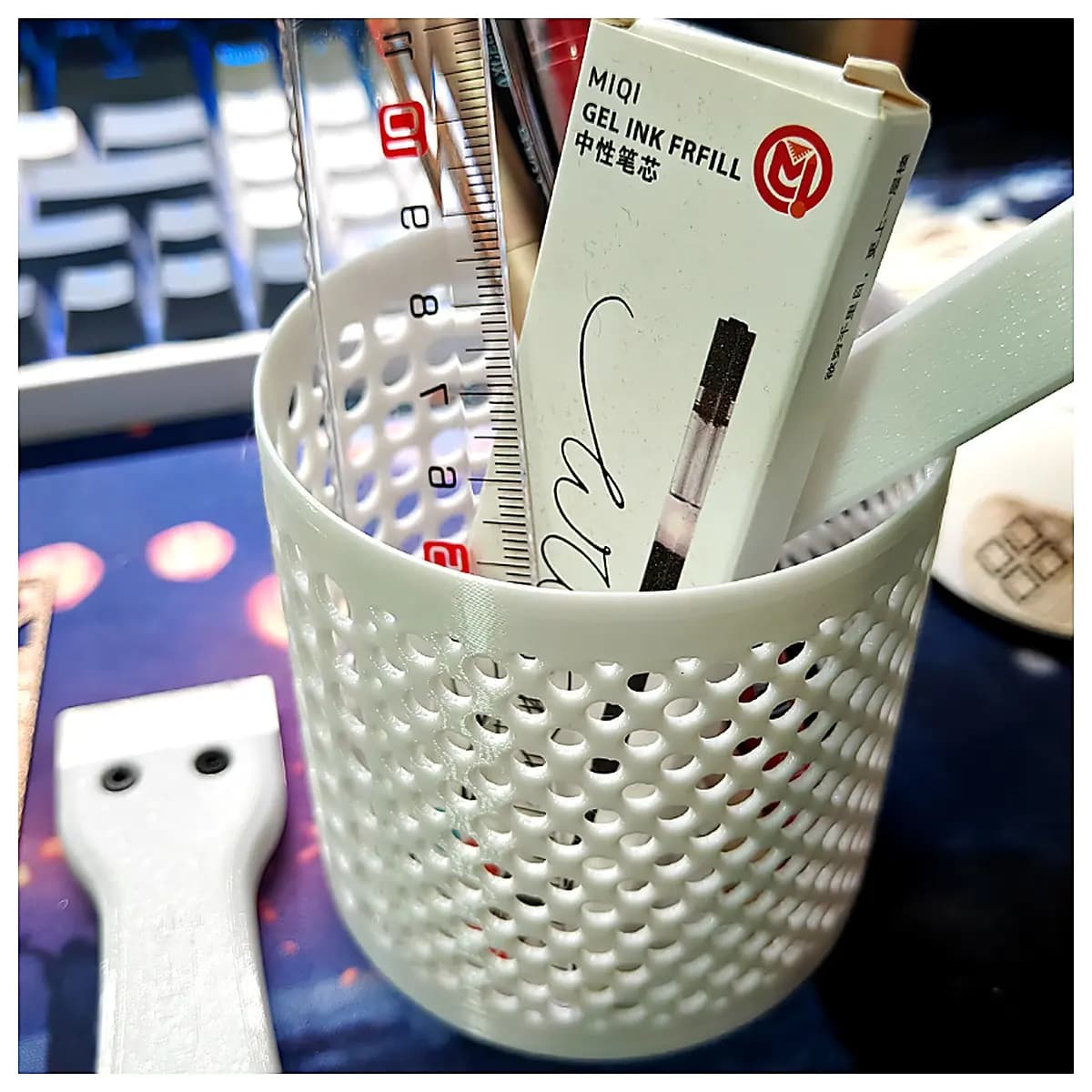 Pen Holder Organizer Pencil Case Desk Storage School Supplies Pen Case Accessory Writing Accessory Student Organizer