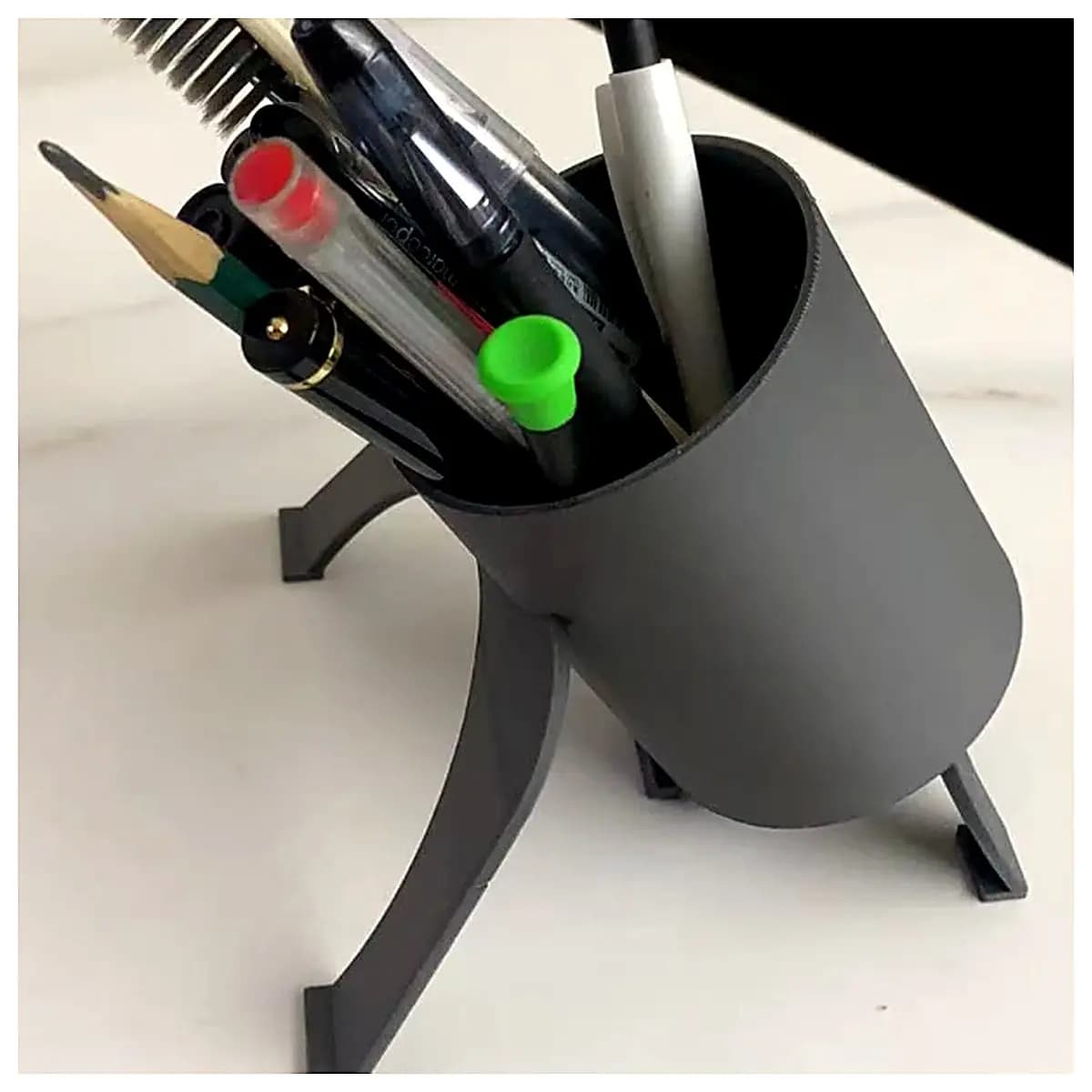 Pen Holder Organizer Desk Storage Box Pencil Case Accessory Student School Supplies Pen Case Holder Cute Storage Container