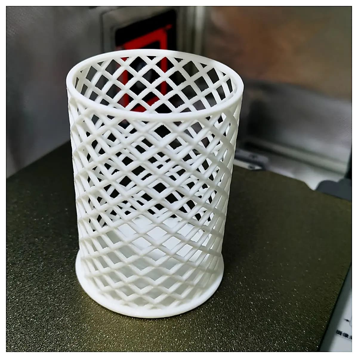 Woven Pen Holder Creative Handwoven Pen Box Desk Organizer Office Bag Accessories Woven Small Items Storage