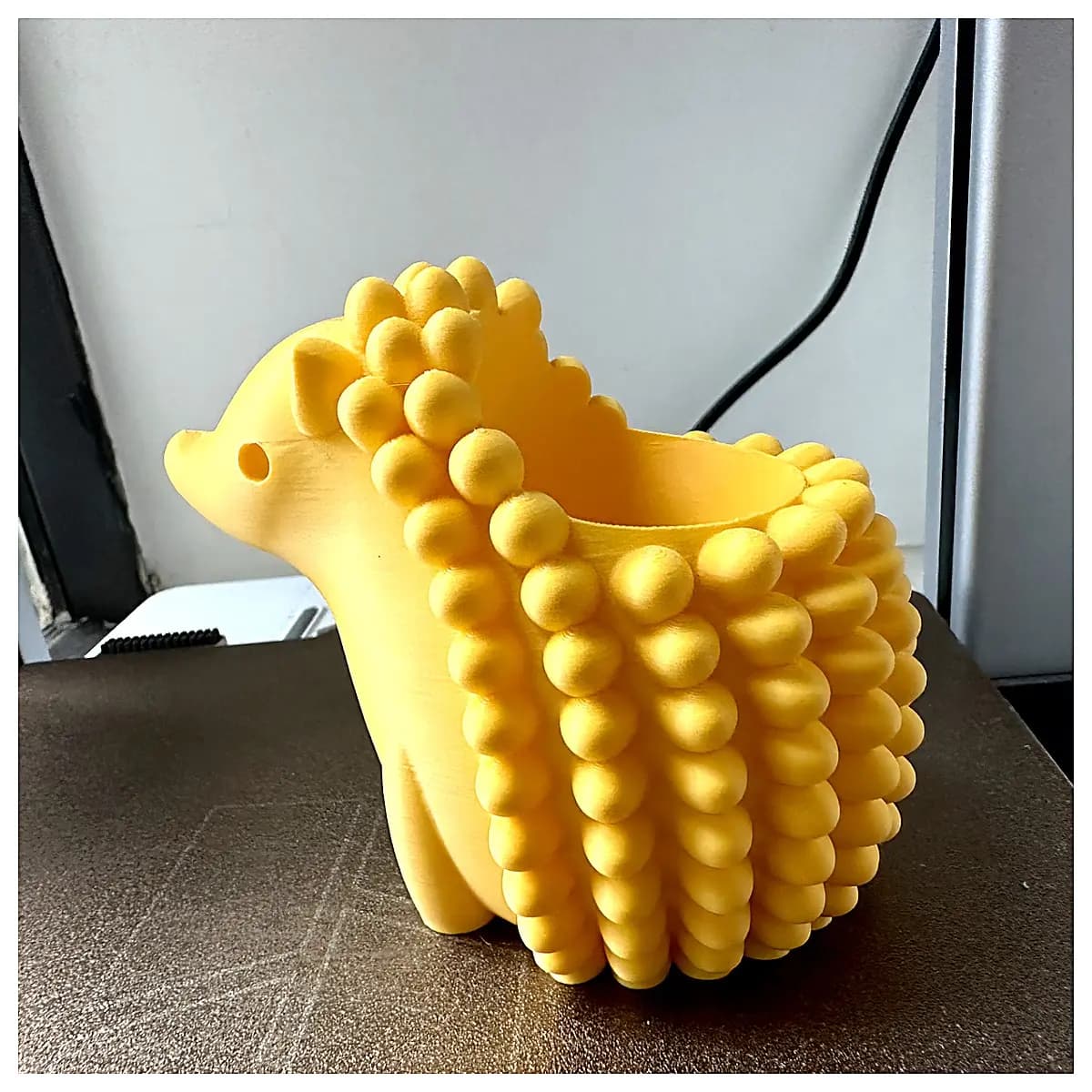 Hedgehog Planter for Succulents Creative Desktop Decoration Plant Pot Succulent Holder Small Plants Garden Accessory