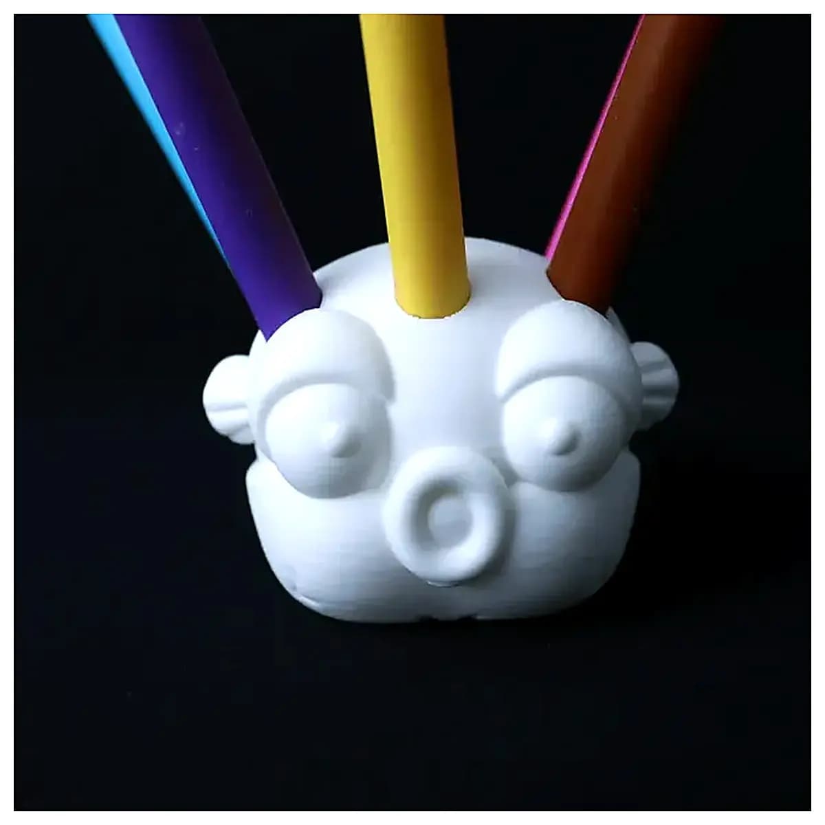 Sea Handfish Desk Organizer Holder Stationery Office Desk Pen Case Accessory Shelf Phone Stand Decoration